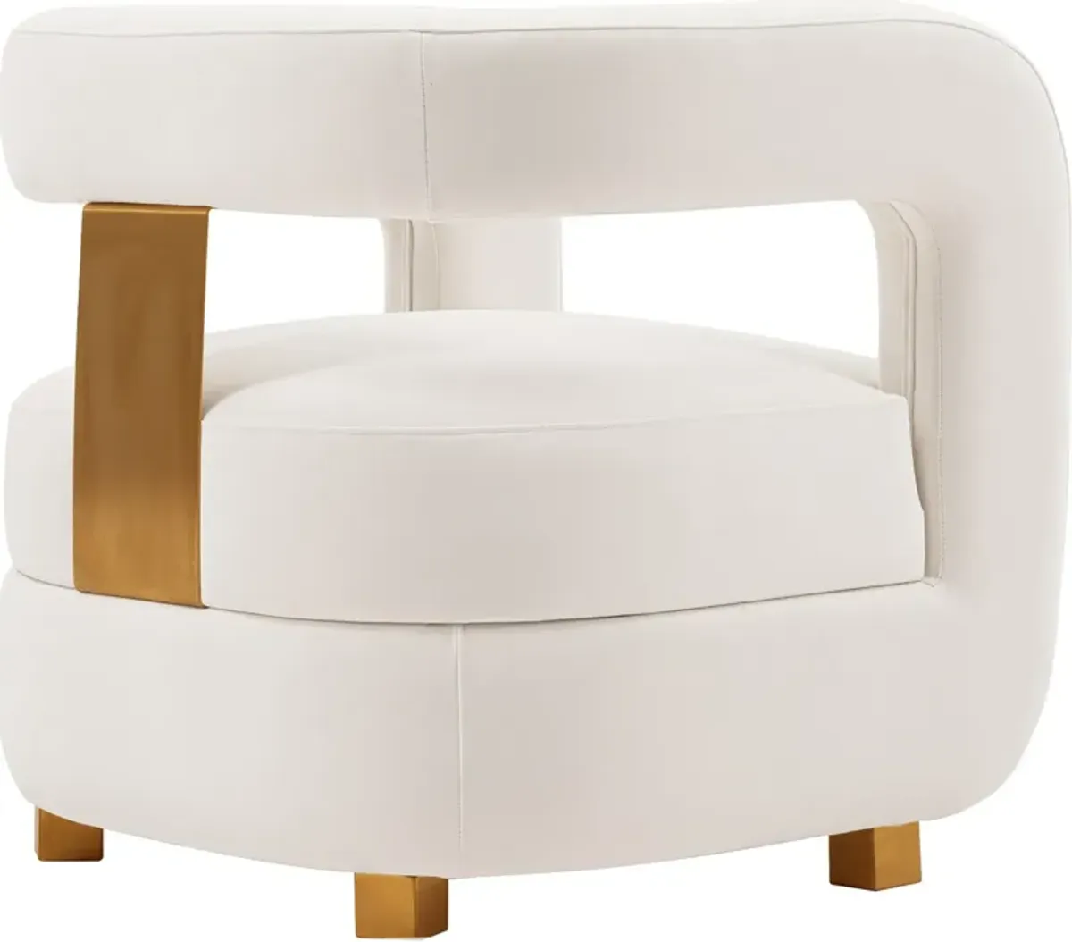 Braven Accent Chair - White