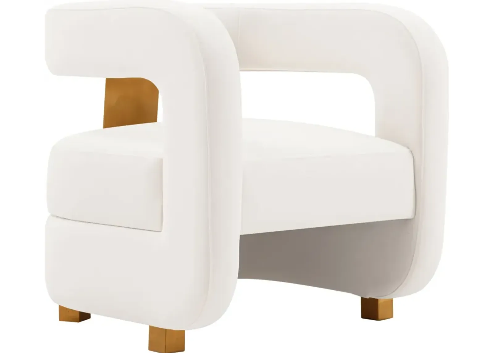 Braven Accent Chair - White