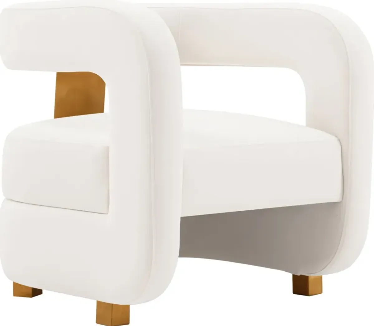 Braven Accent Chair - White