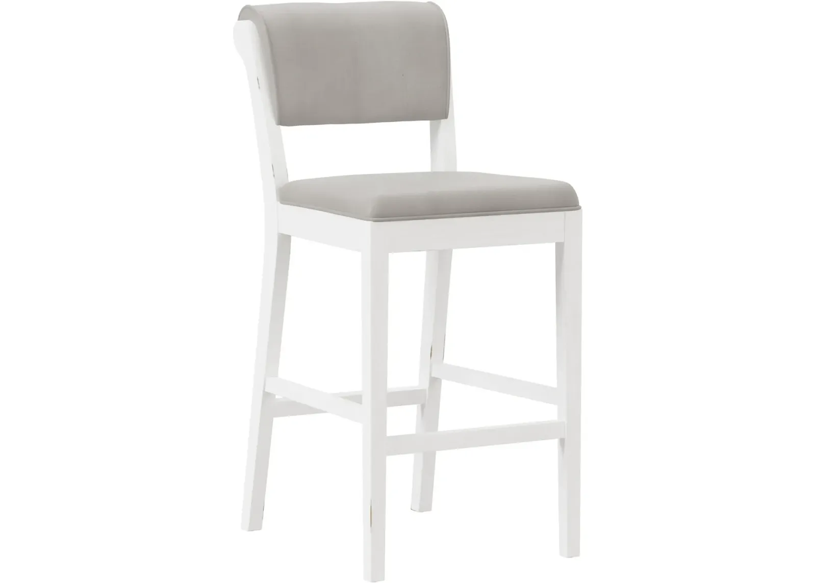 Berea Bar Stool - Gray and White