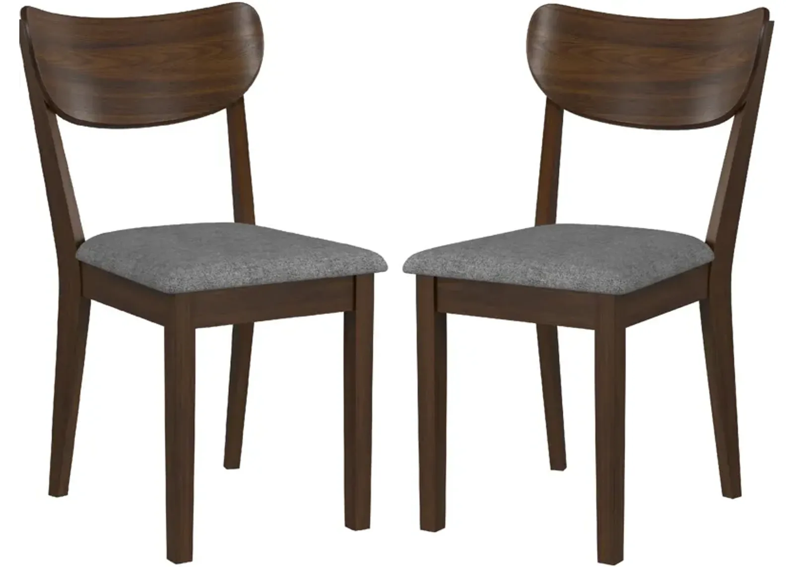 Meera Set of 2 Dining Chairs - Chestnut