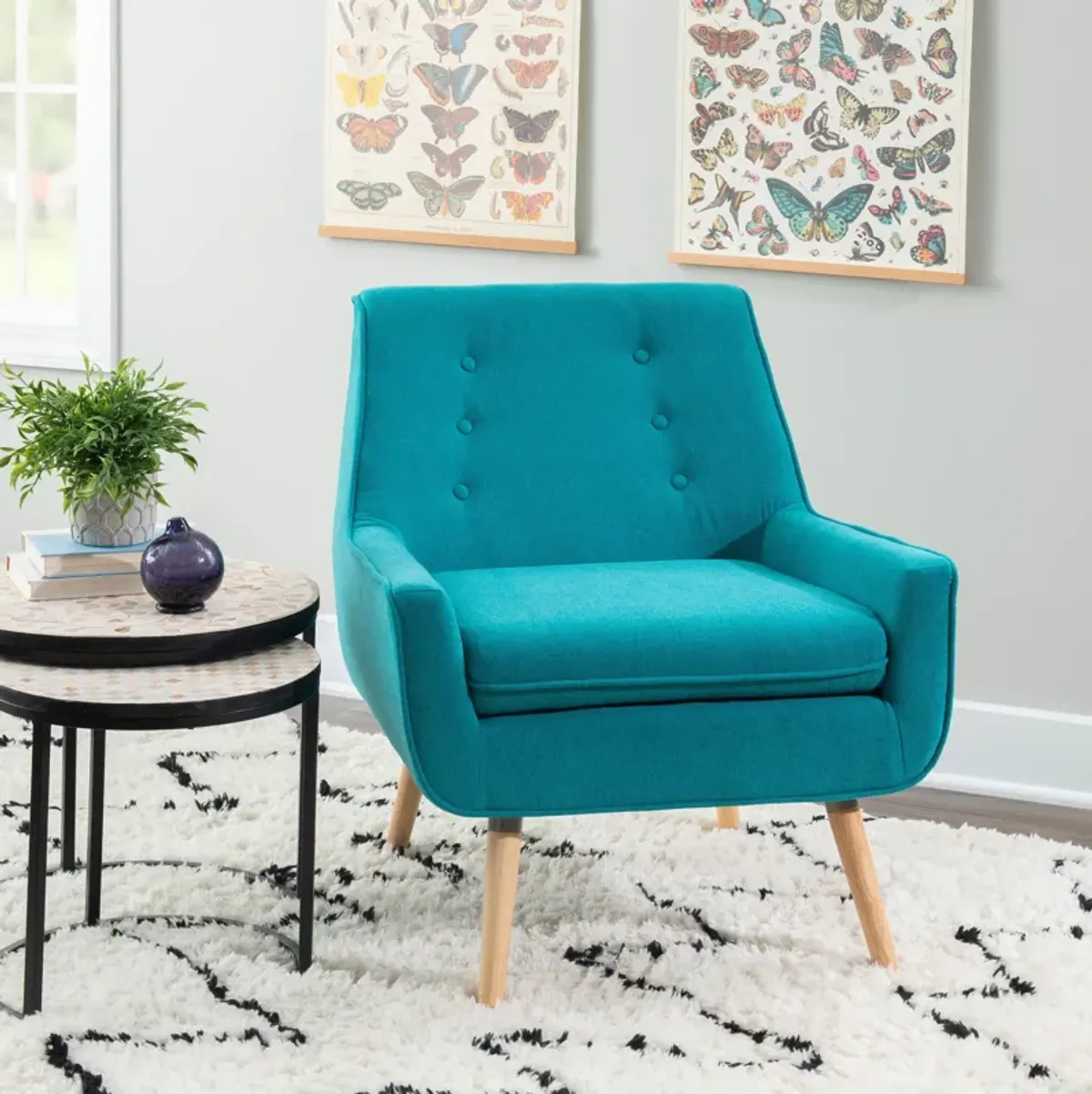 Salem Accent Chair - Blue