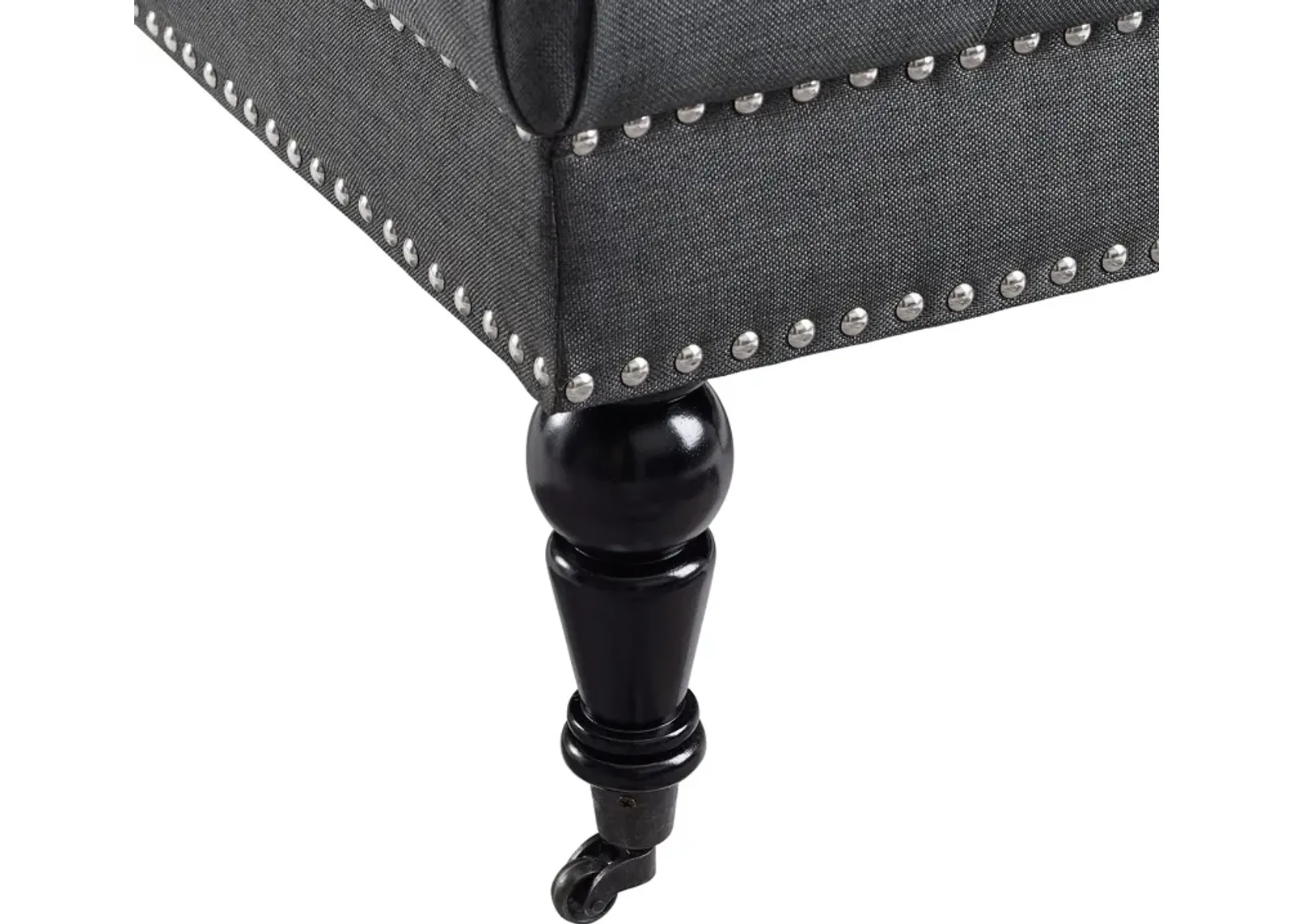 Cynthia Square Ottoman - Gray