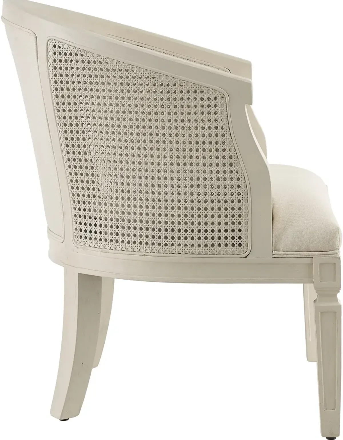 Carmello Accent Chair - White