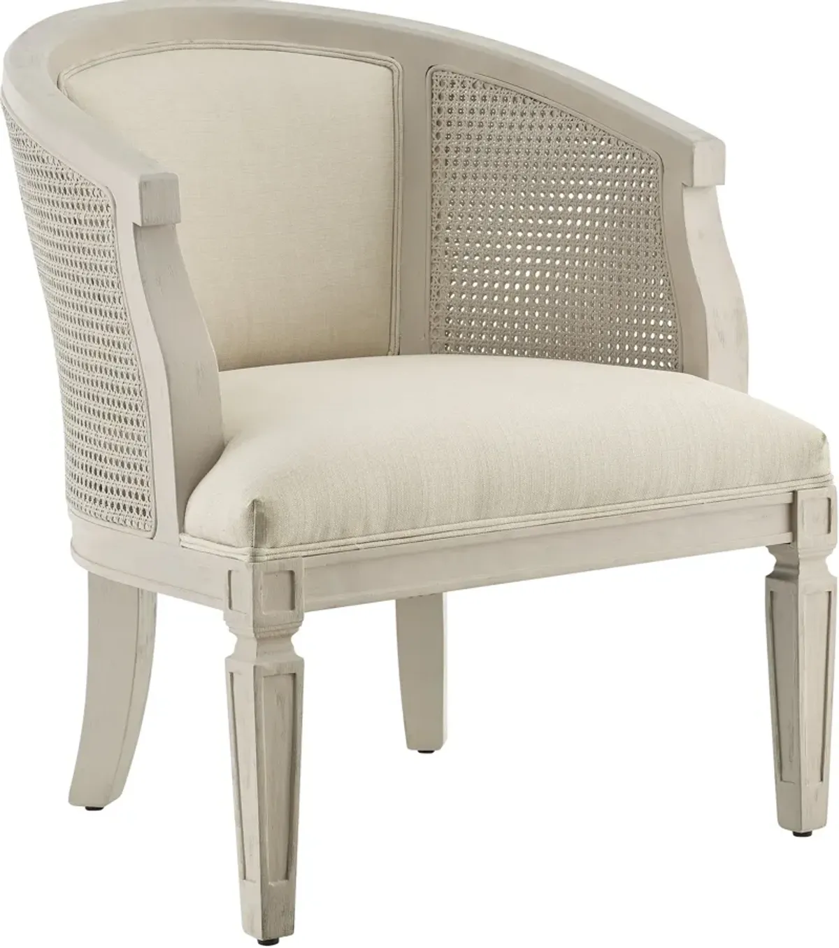 Carmello Accent Chair - White