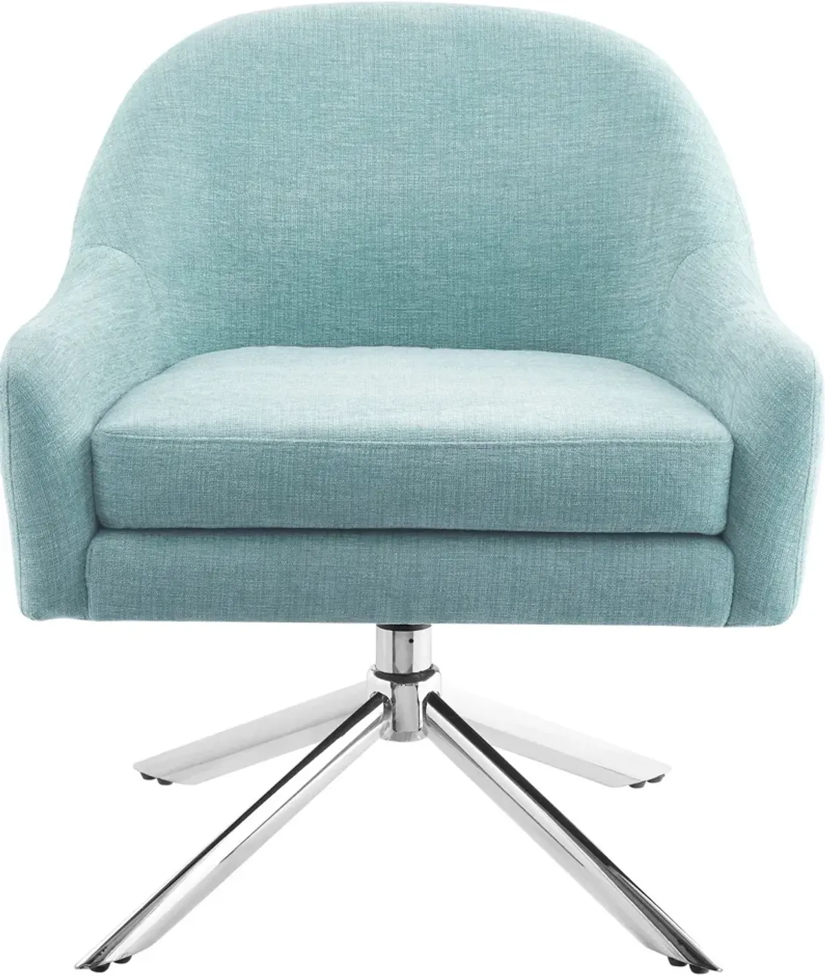 Adler Swivel Accent Chair - Green