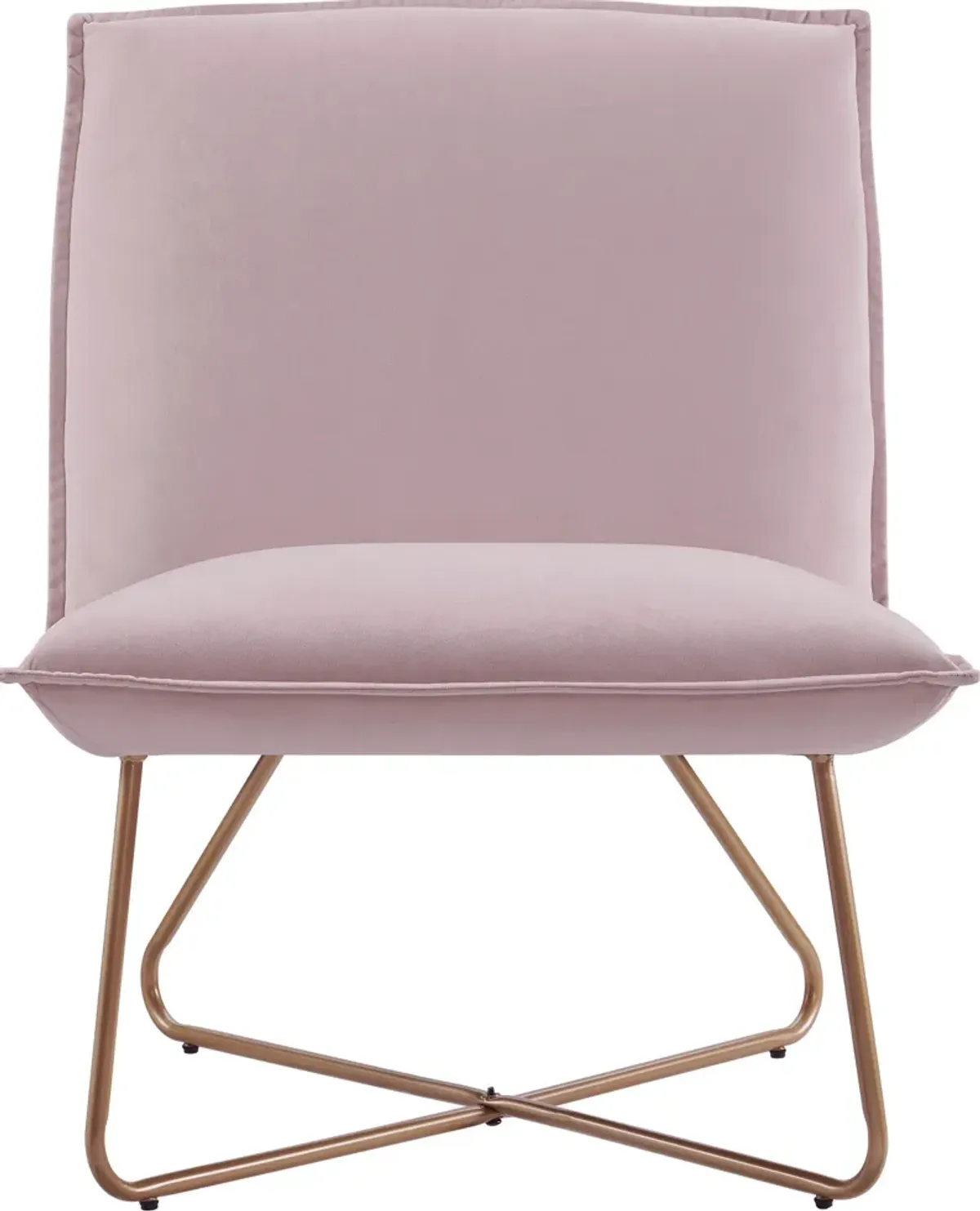 Jeno Accent Chair - Blush Pink