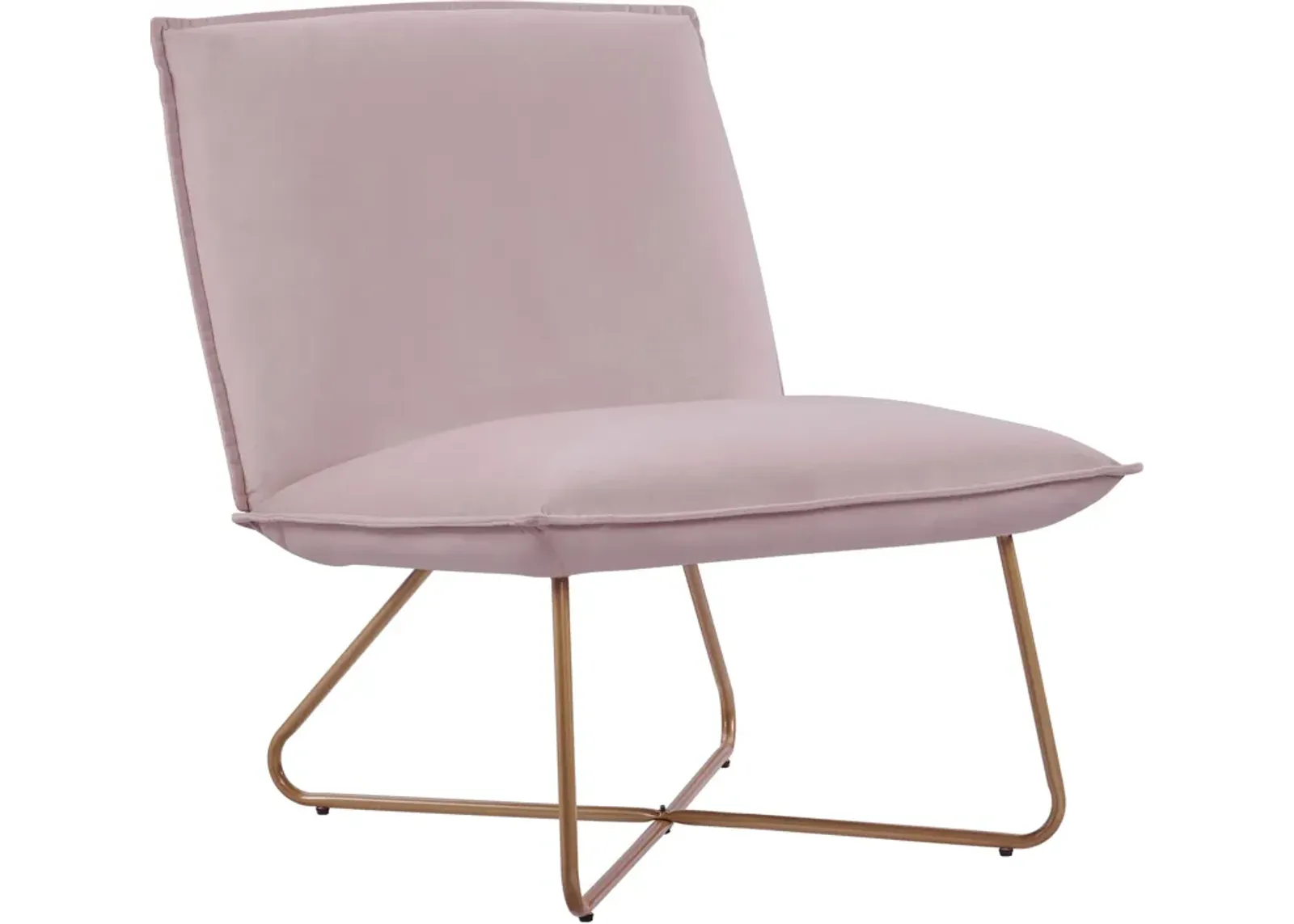 Jeno Accent Chair - Blush Pink