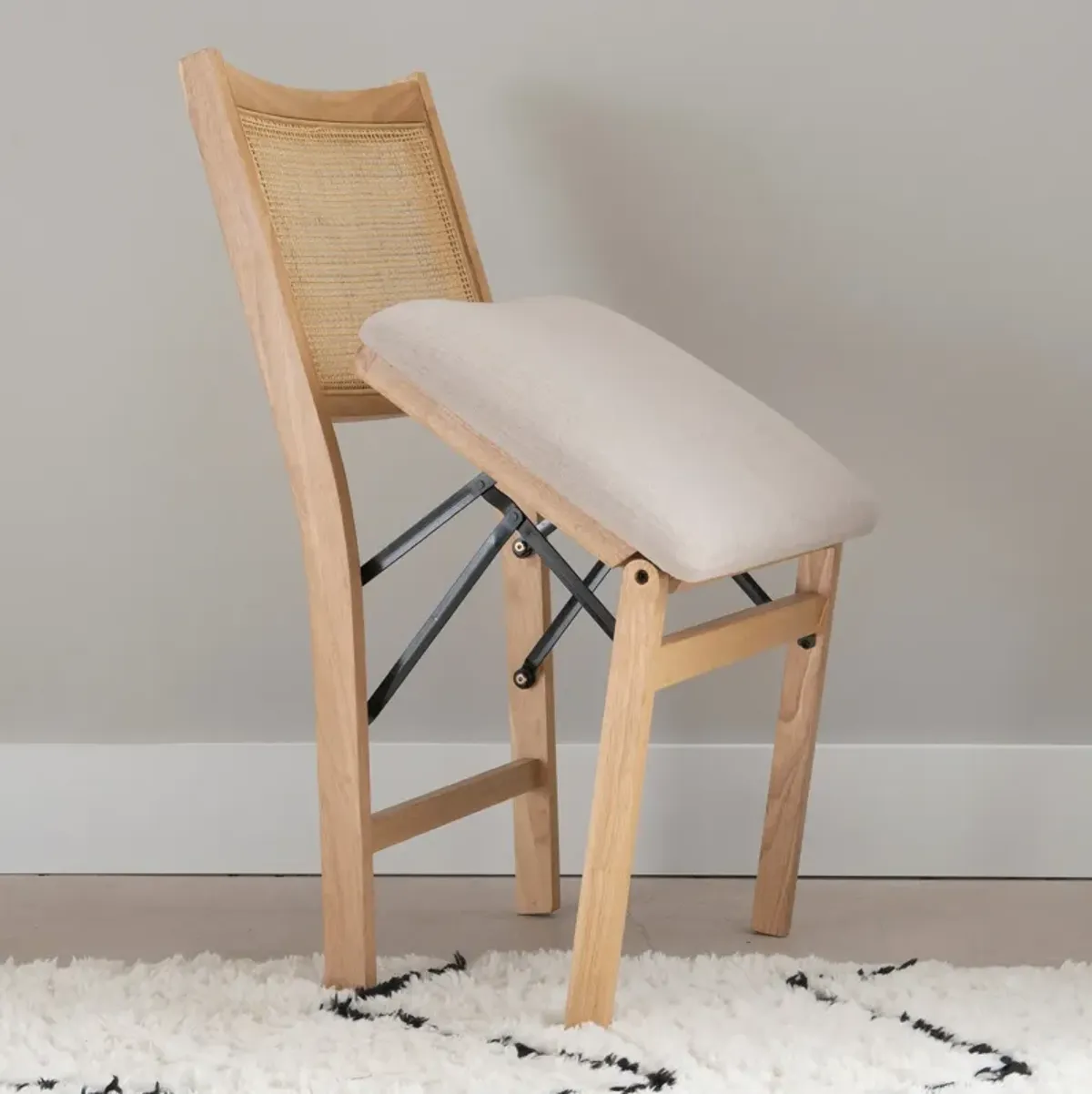 Titian Folding Dining Chair - Natural