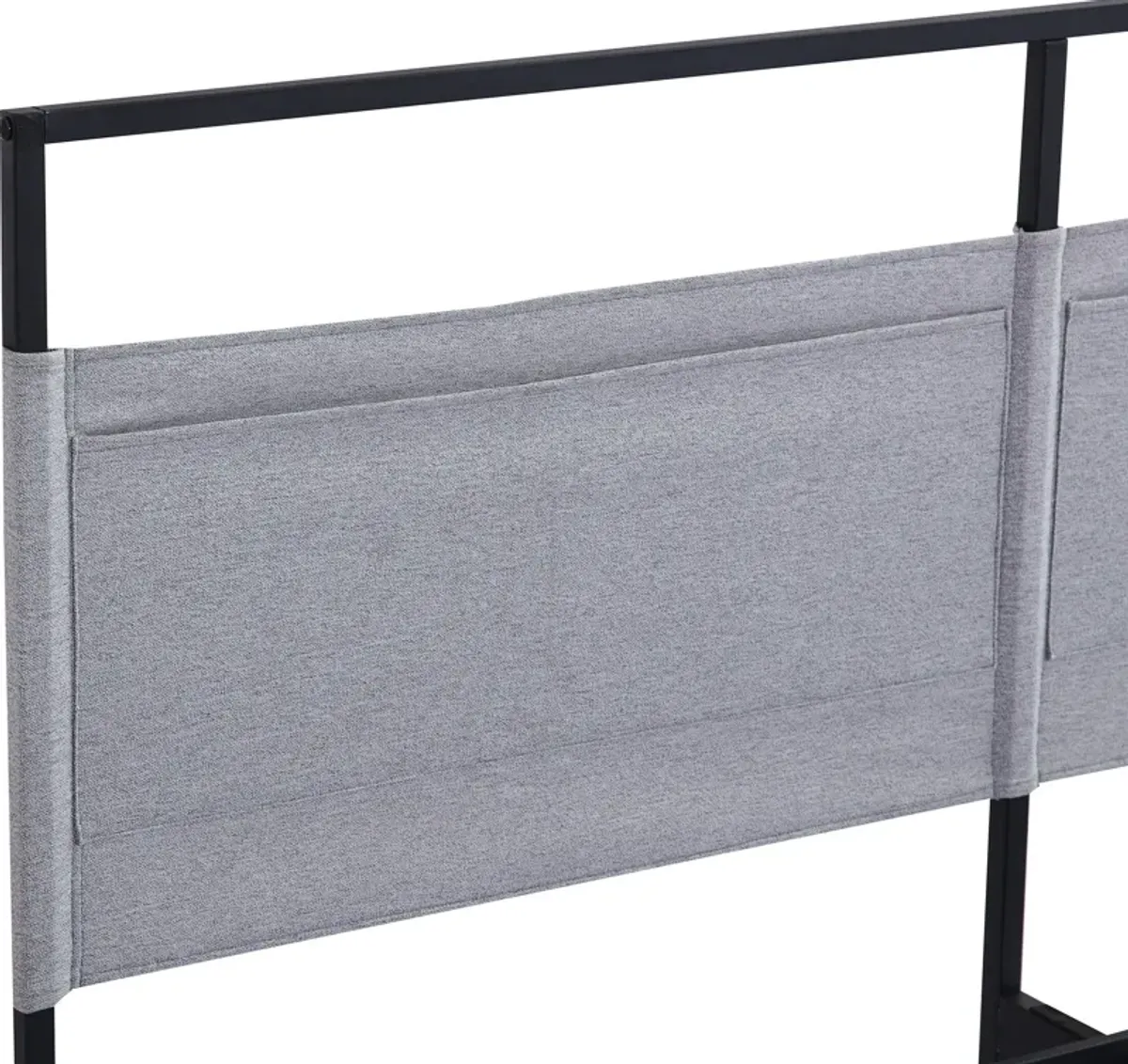 Lorcan Platform King Bed - Gray