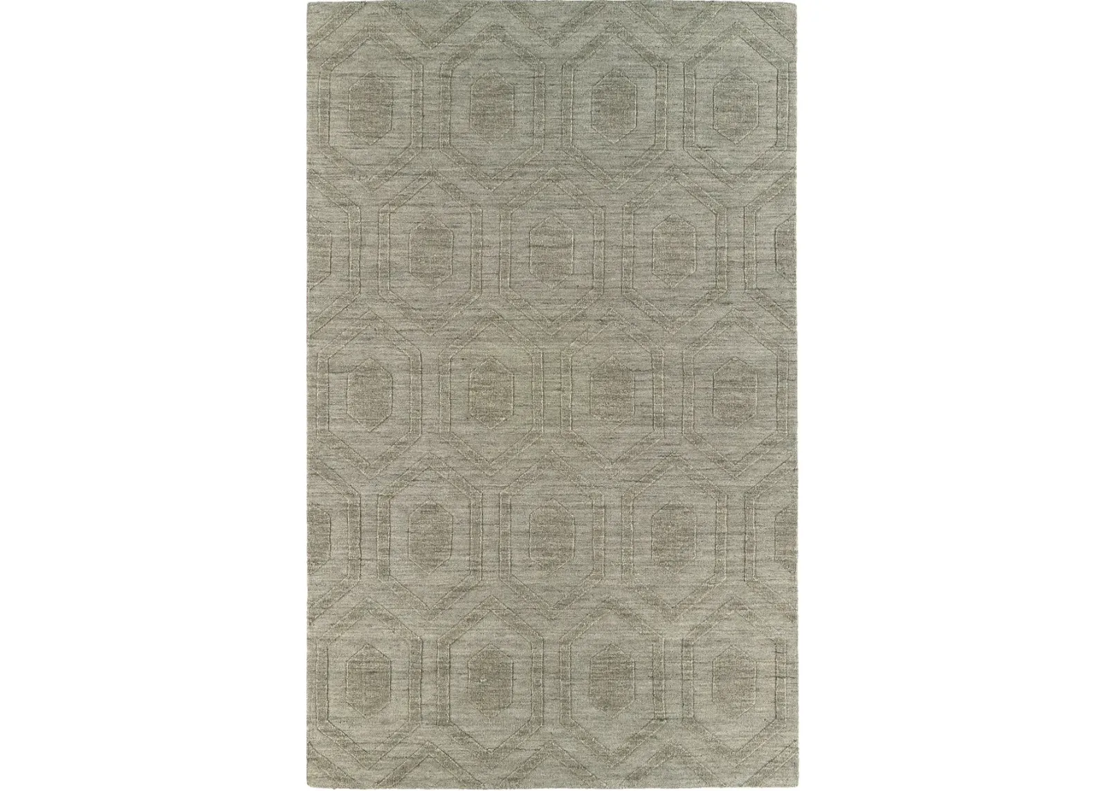 Ives 5' x 8' Area Rug - Light Brown