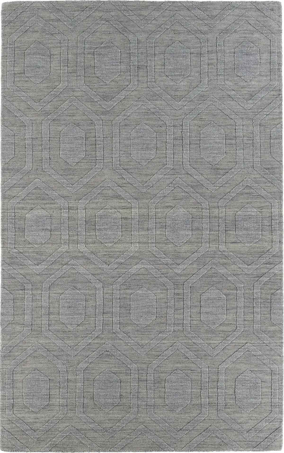 Ives 2' x 3' Area Rug - Steel