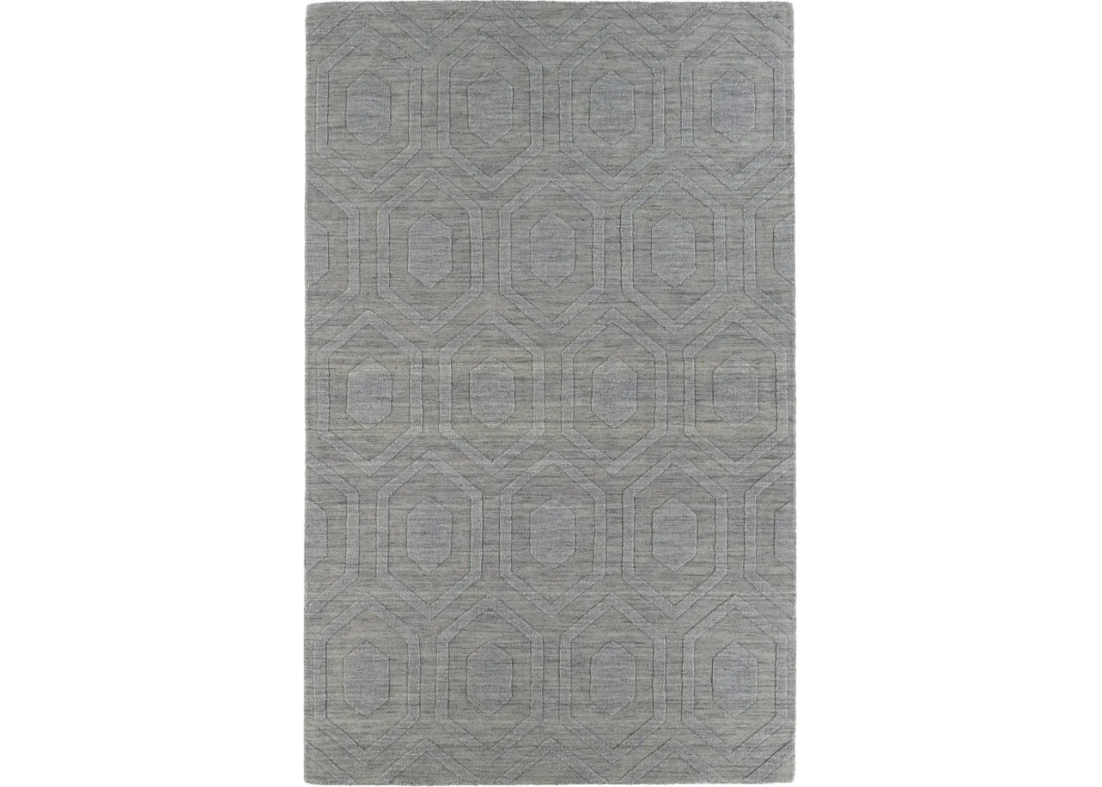 Ives 4' x 6' Area Rug - Steel