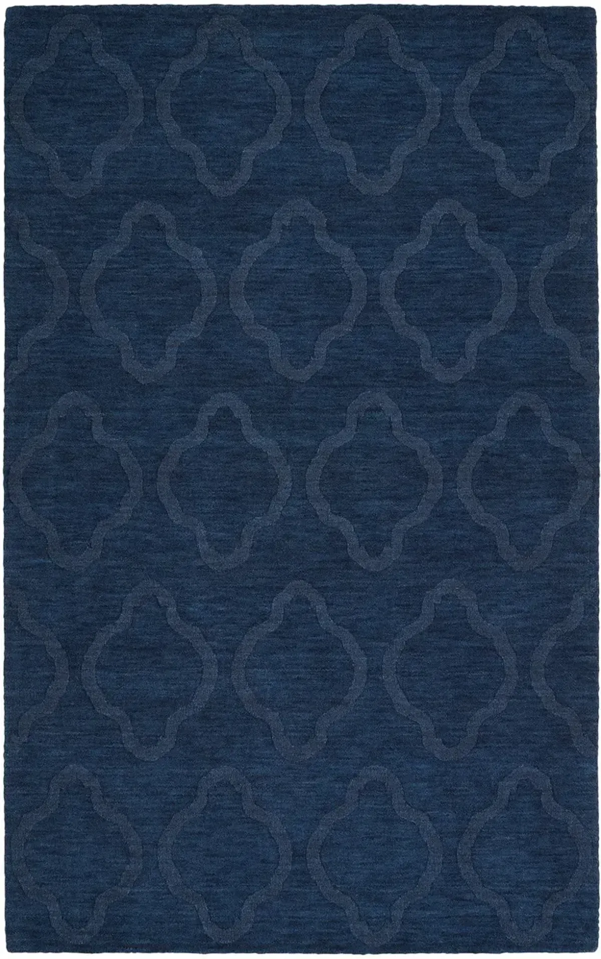 Clever 4' x 6' Area Rug - Navy