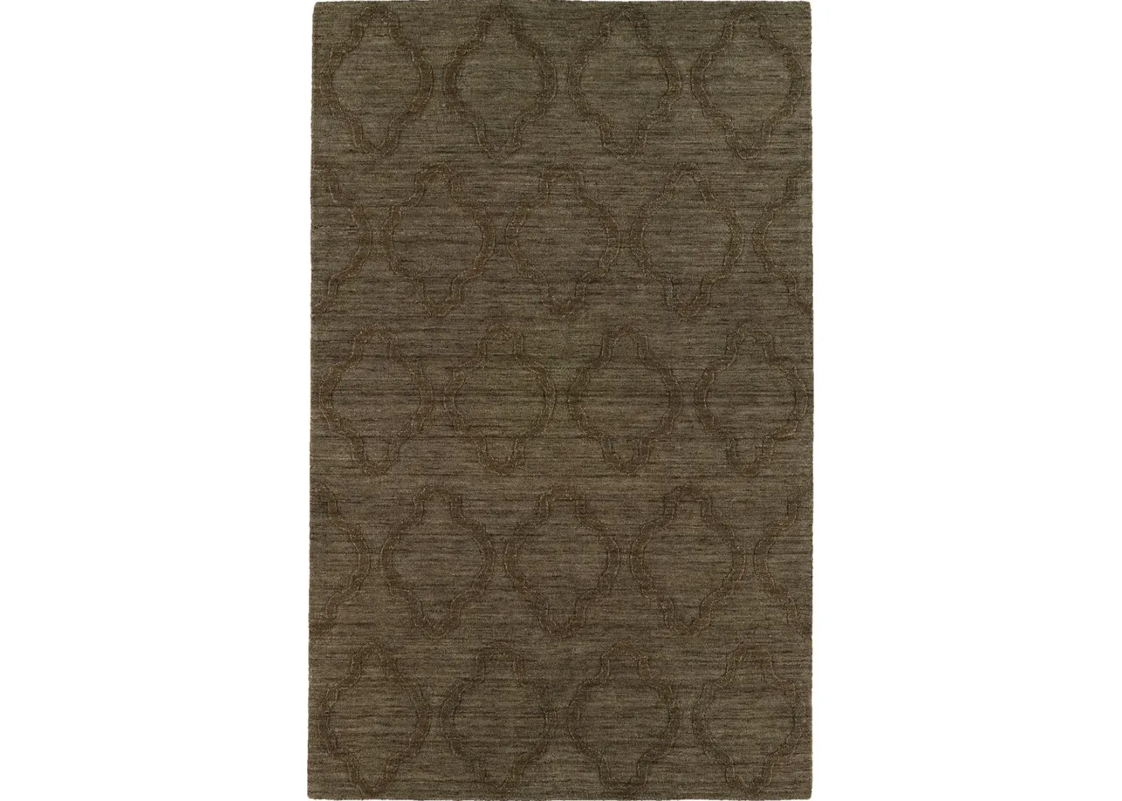 Clever 2' x 3' Area Rug - Chocolate