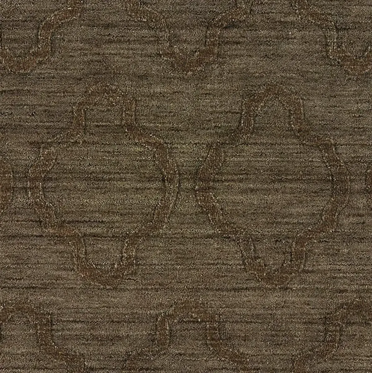 Clever 5' x 8' Area Rug - Chocolate
