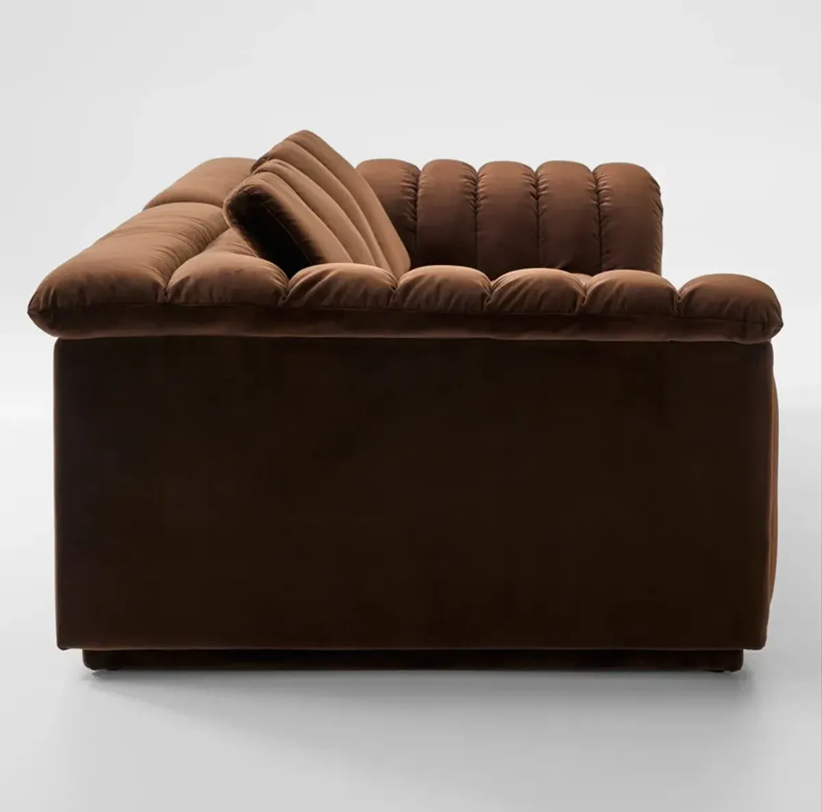 Hammock 2-Piece Media Sofa - Brown