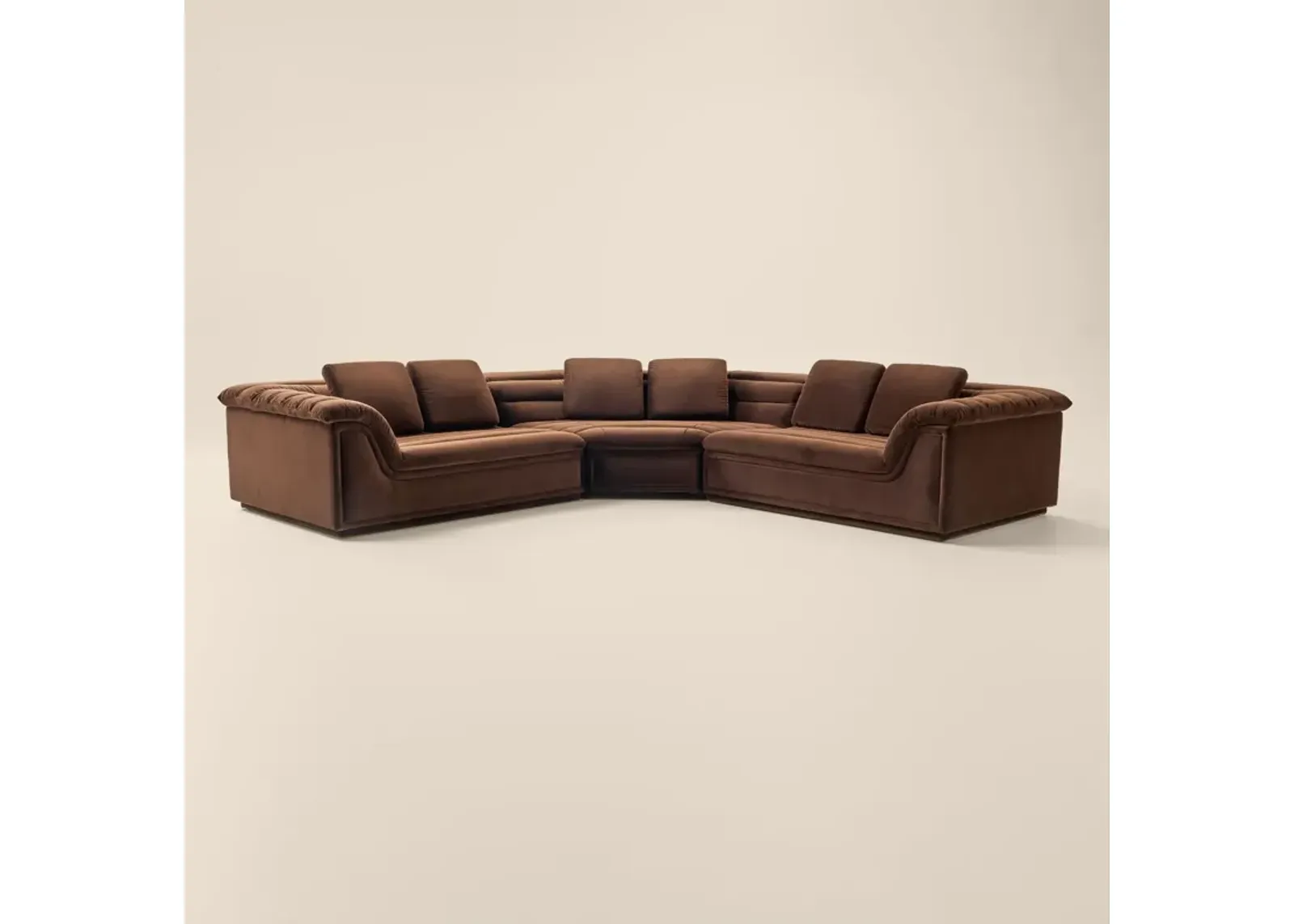 Hammock 3-Piece Sectional - Brown