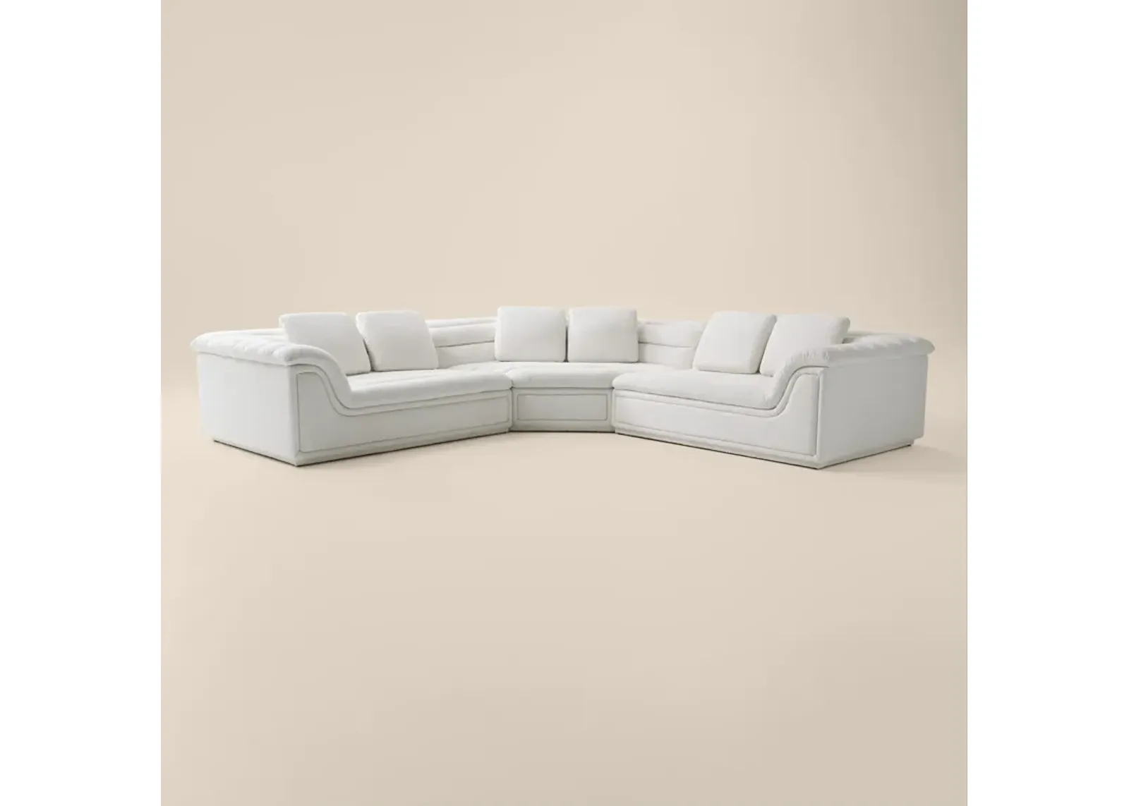 Hammock 3-Piece Sectional - White