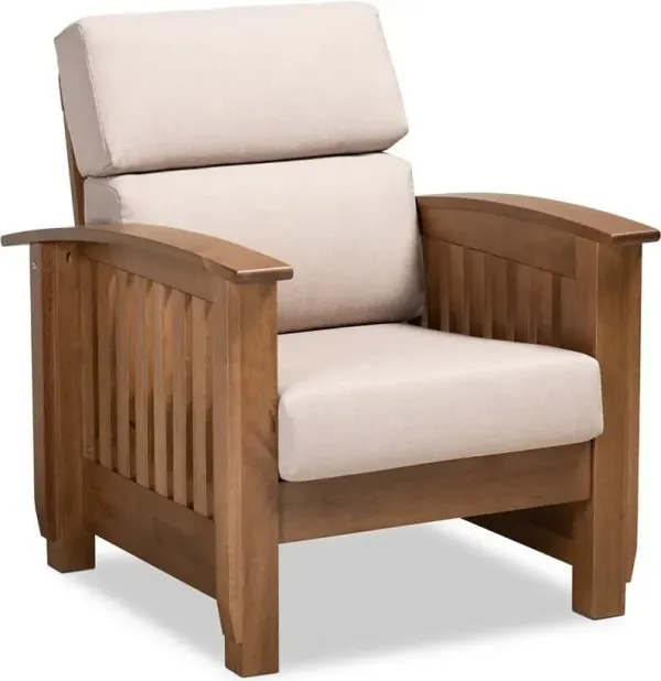 Nikko Accent Chair - Taupe