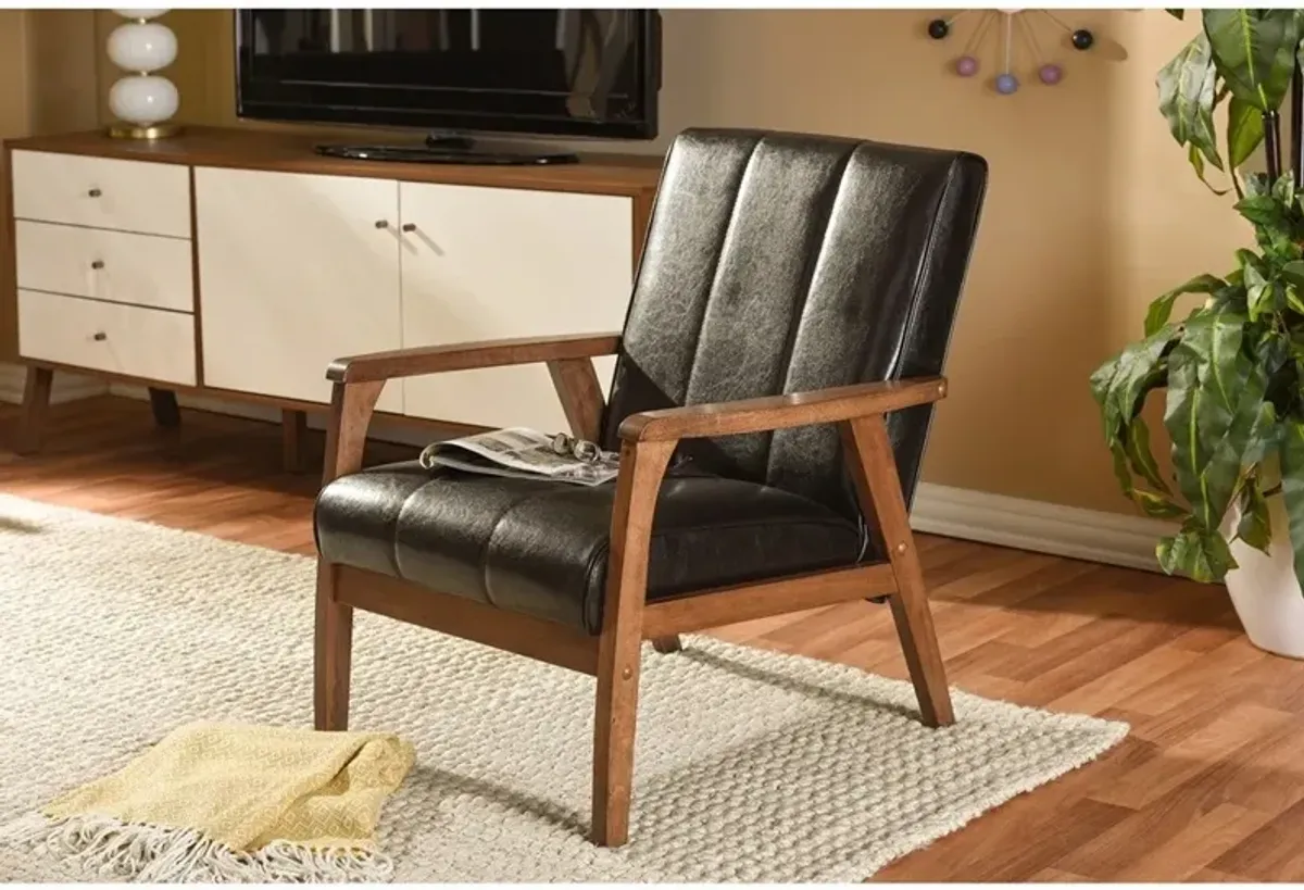 Fisher Accent Chair - Brown