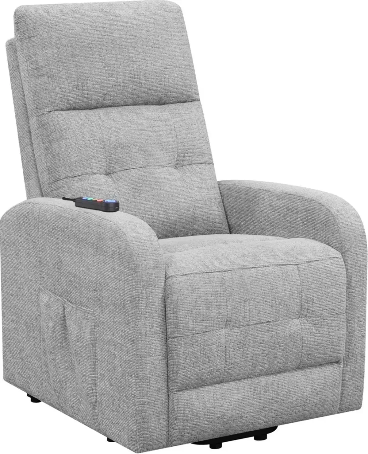 Luna Power Lift Recliner - Light Gray