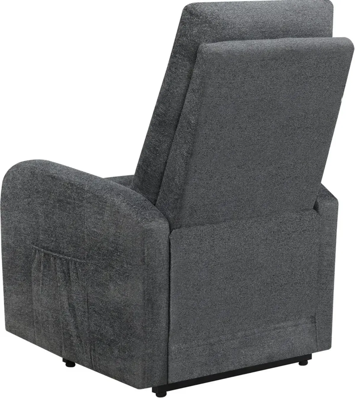 Luna Power Lift Recliner - Dark Gray