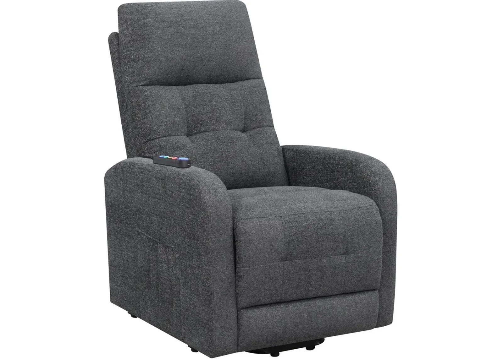 Luna Power Lift Recliner - Dark Gray