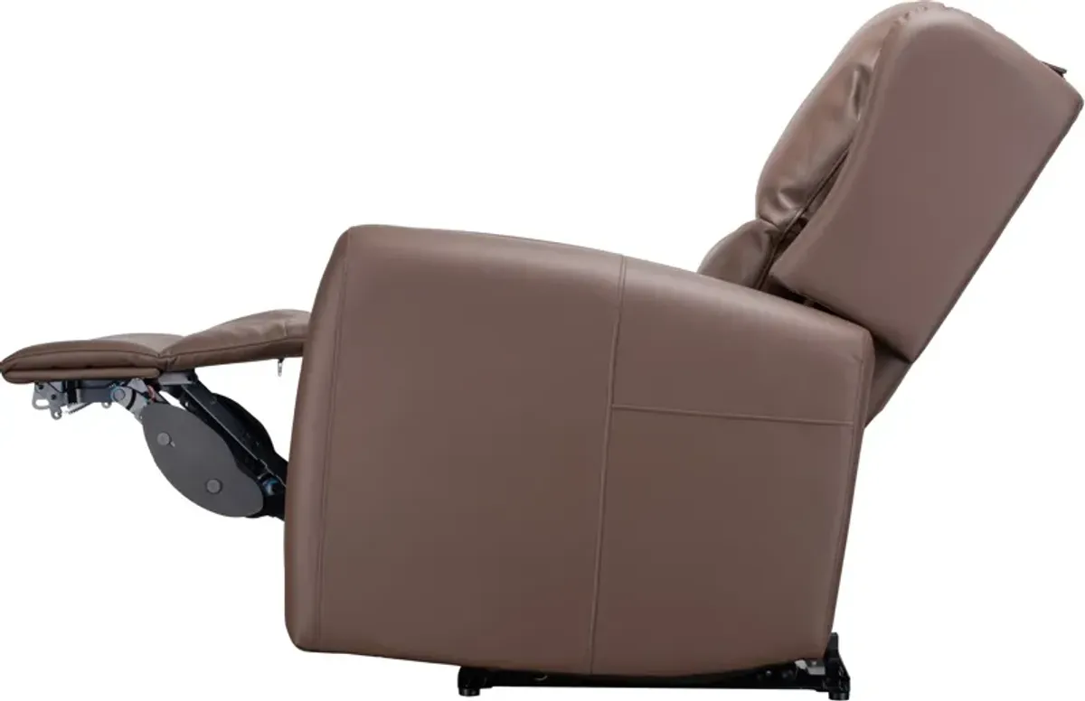 Shiatsu Power Massage Recliner - Chocolate