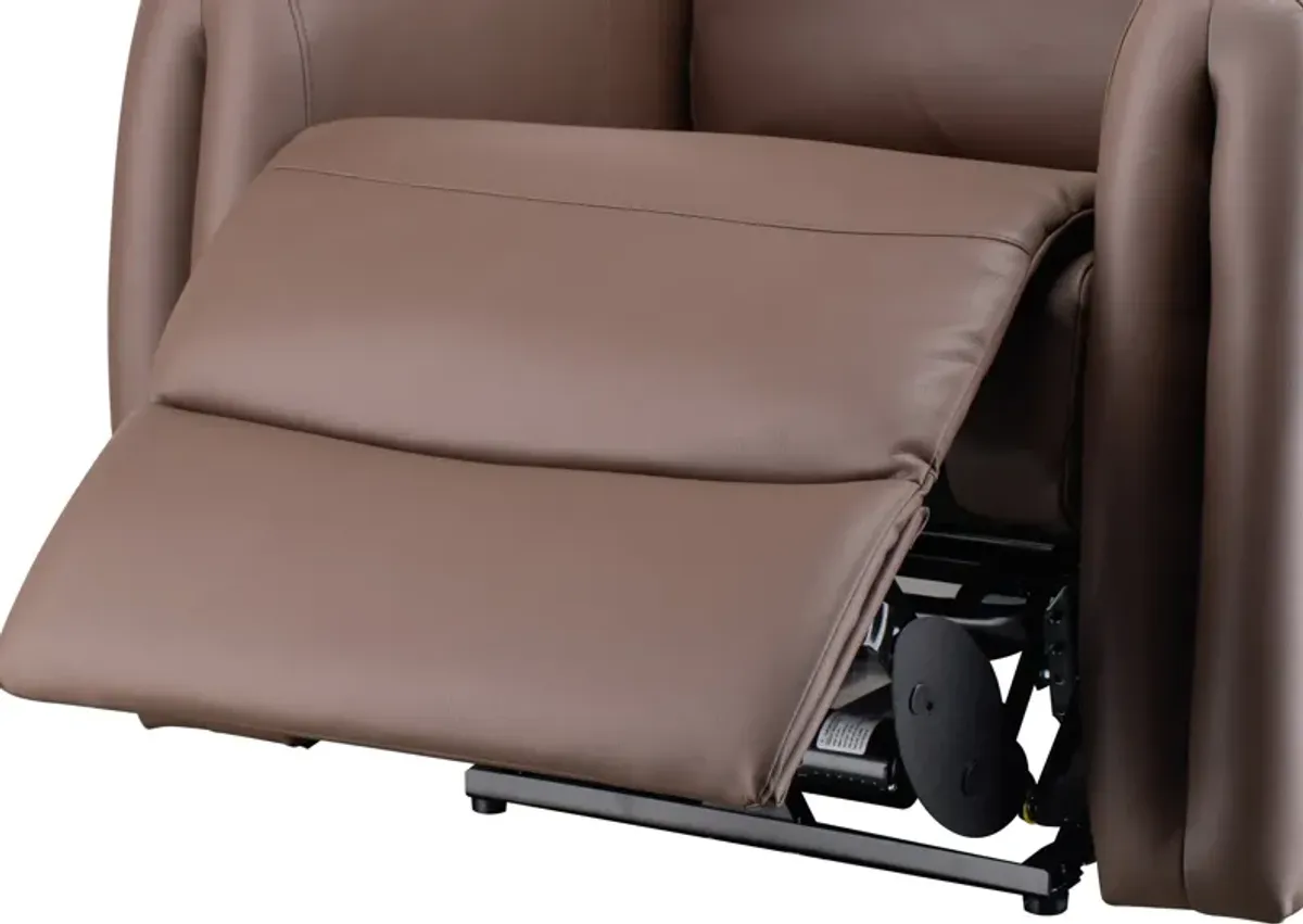 Shiatsu Power Massage Recliner - Chocolate