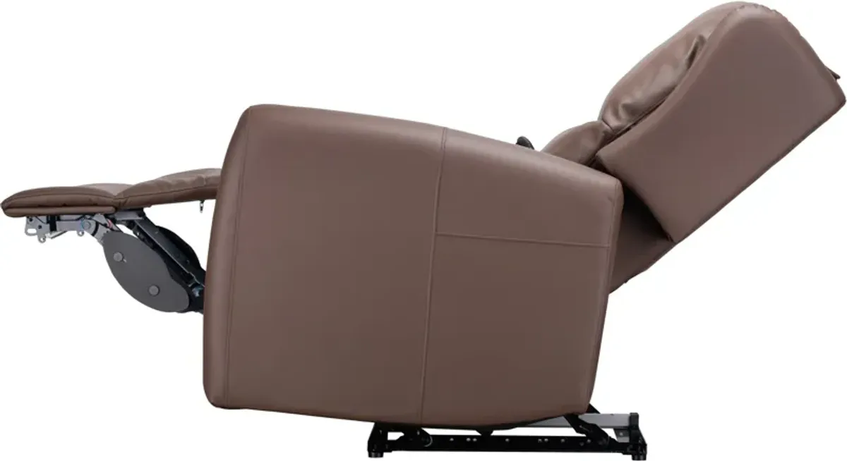 Shiatsu Power Massage Recliner - Chocolate