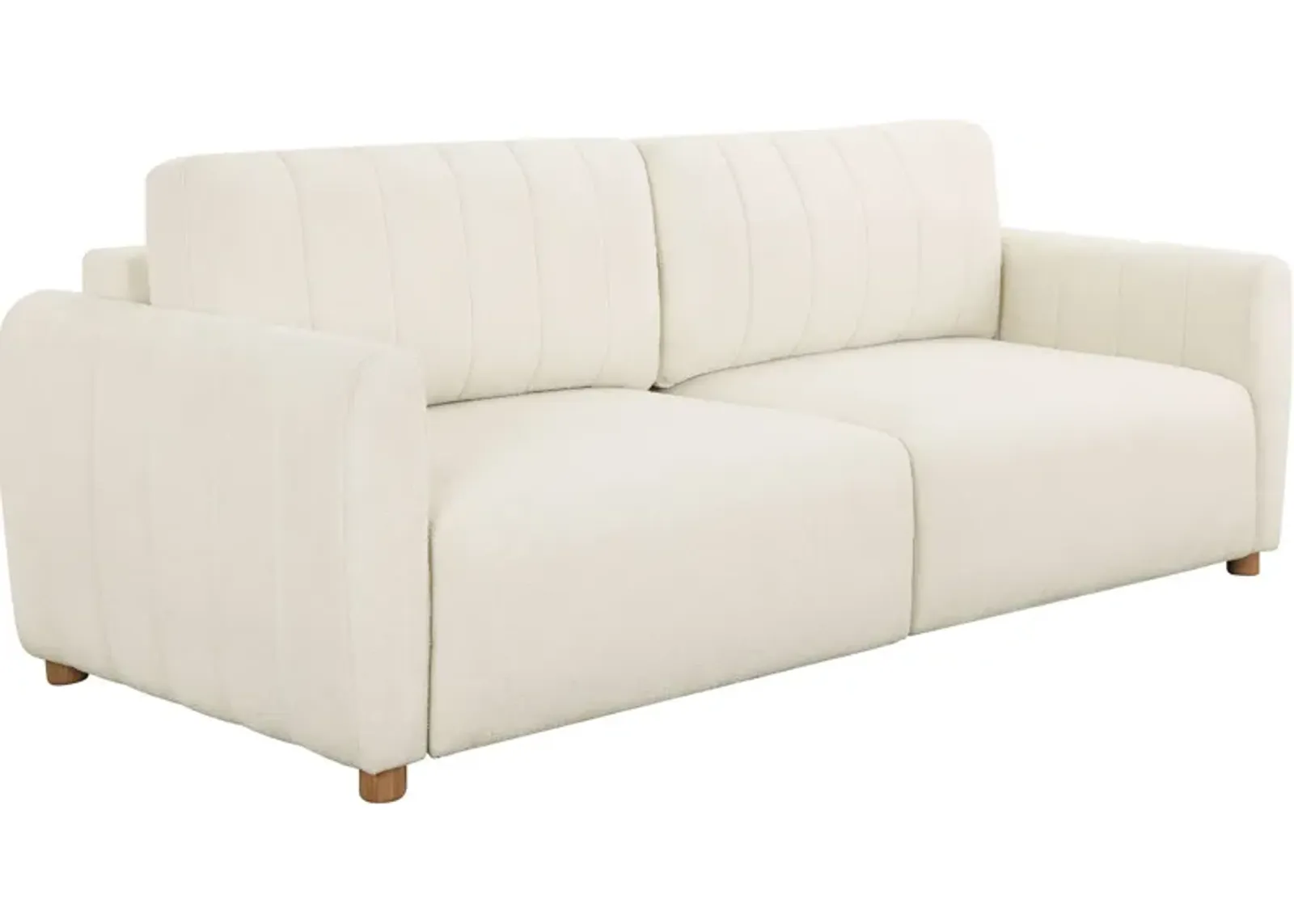 Gemma Convertible Sofa Bed - White