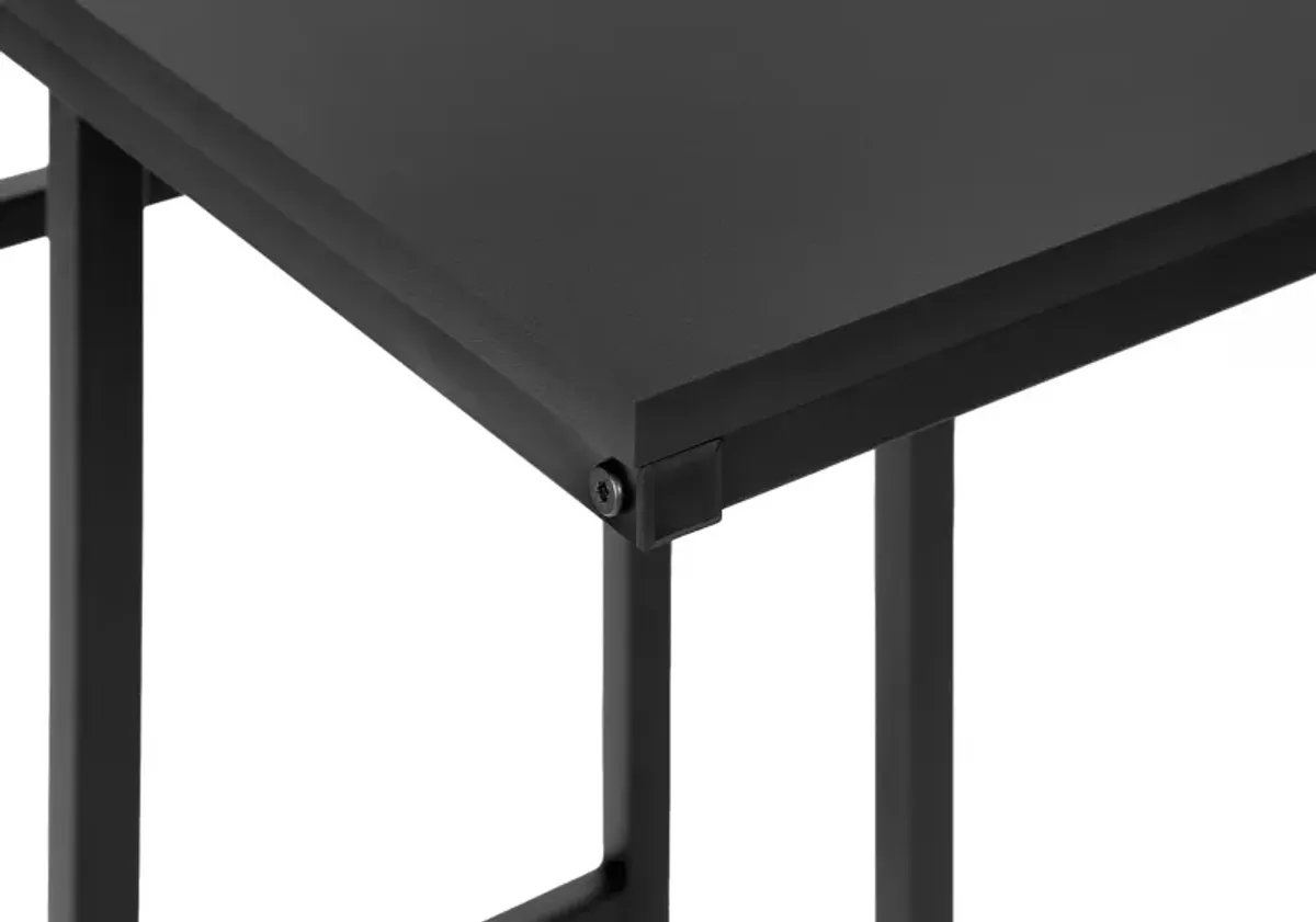 Clare End Table - Black