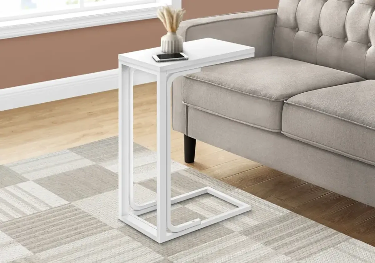 Esther End Table - White