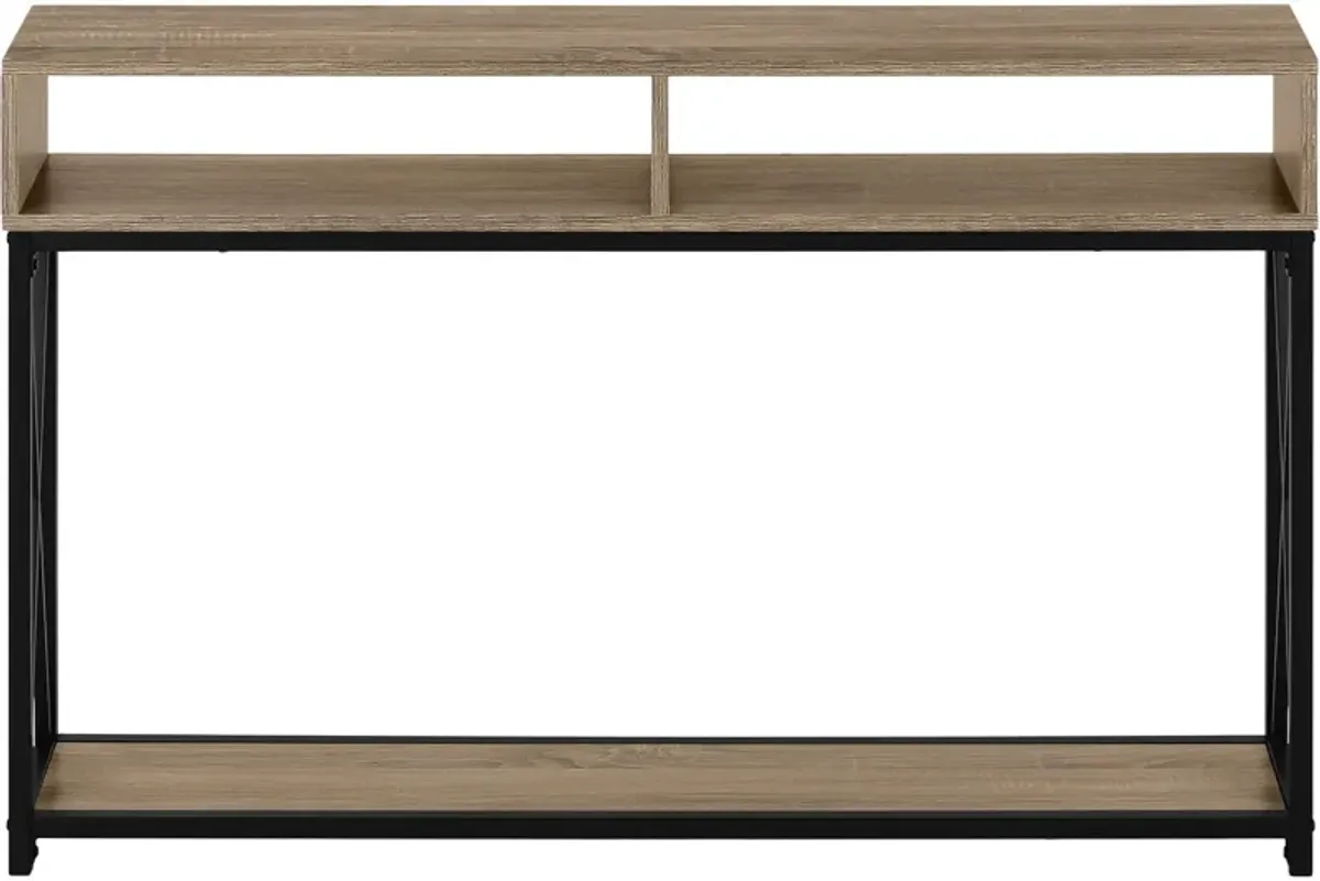 Adelia Console Table - Brown