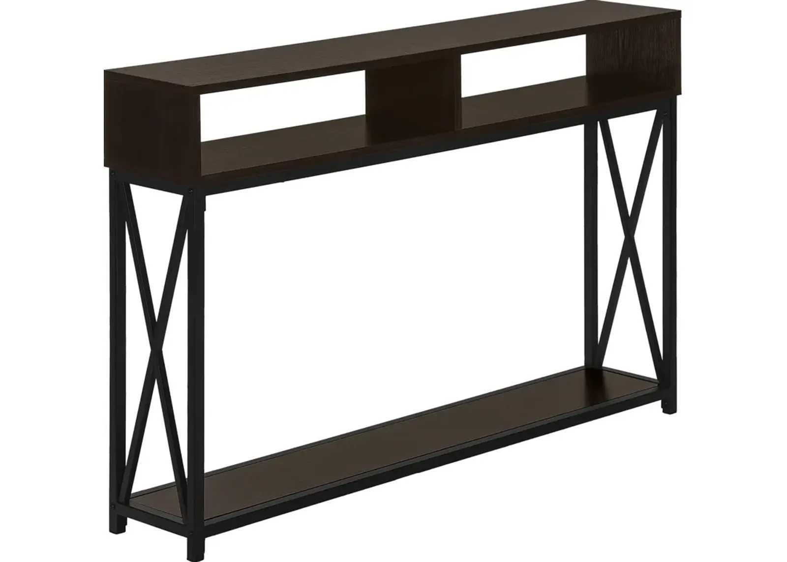 Adelia Console Table - Dark Brown