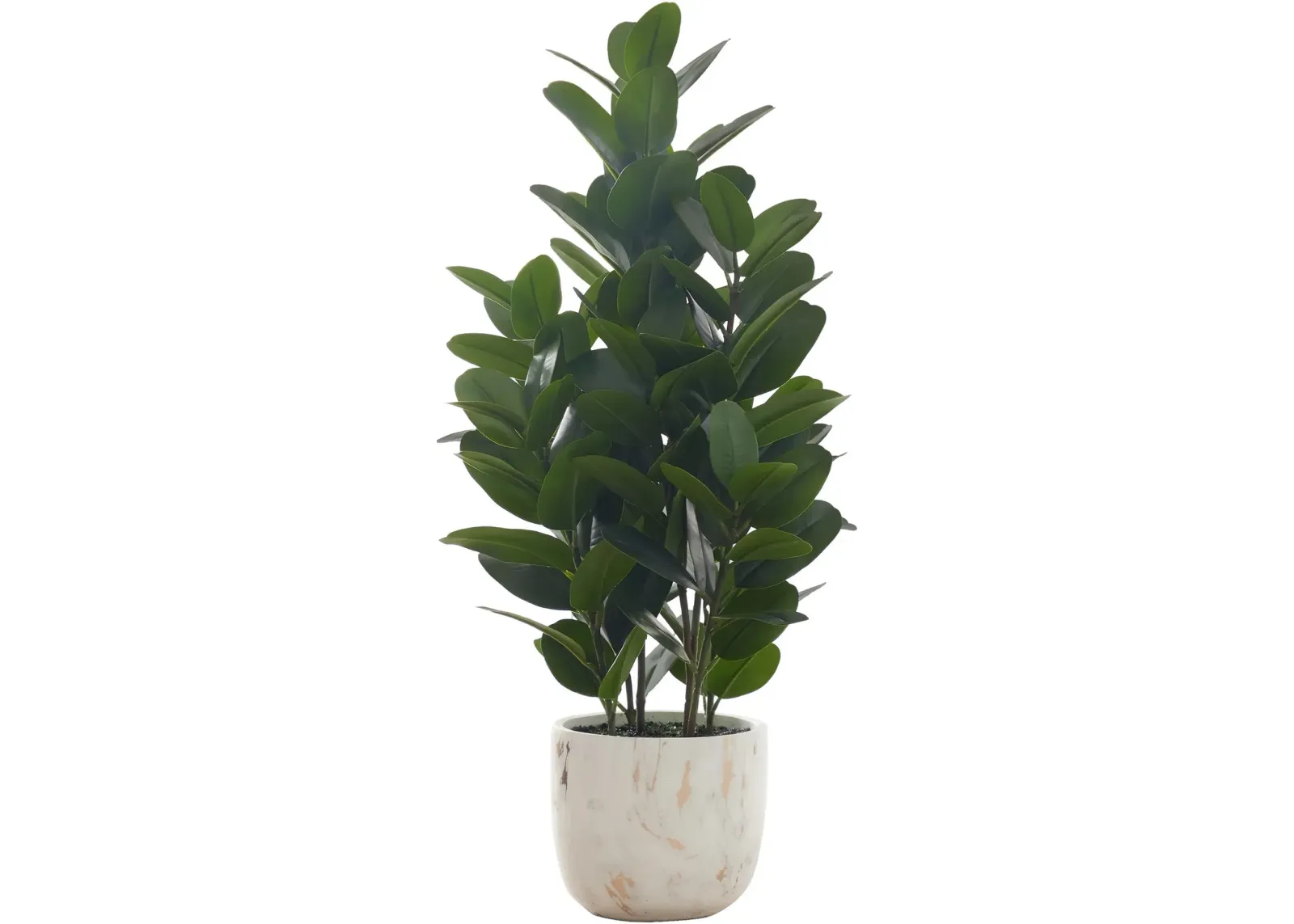 Faux 2' Garcinia Tree with White Planter