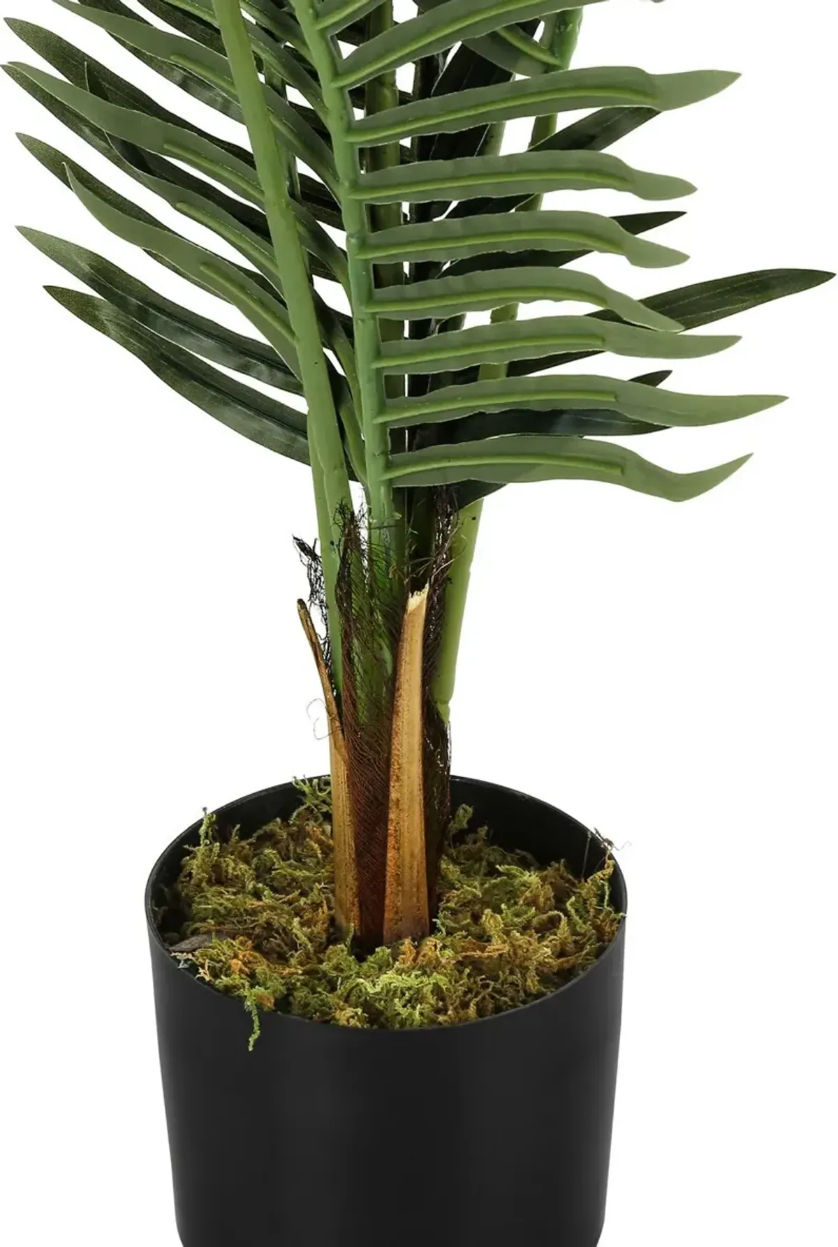 Faux 3' Palm Tree with Black Planter