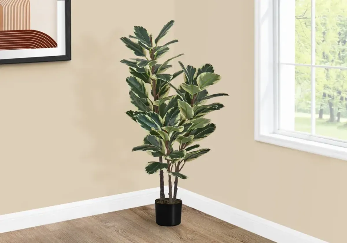 Faux 3' Oak Tree with Black Planter