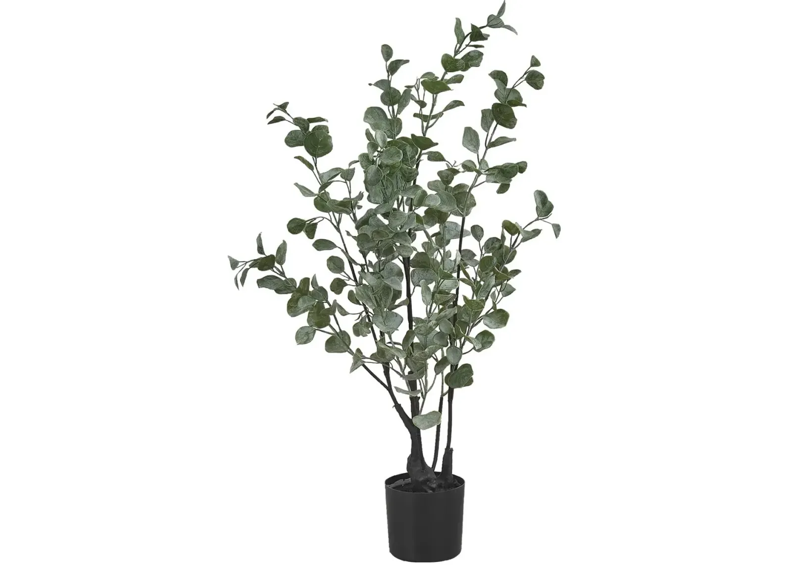 Faux 2' Eucalyptus Tree with Black Planter