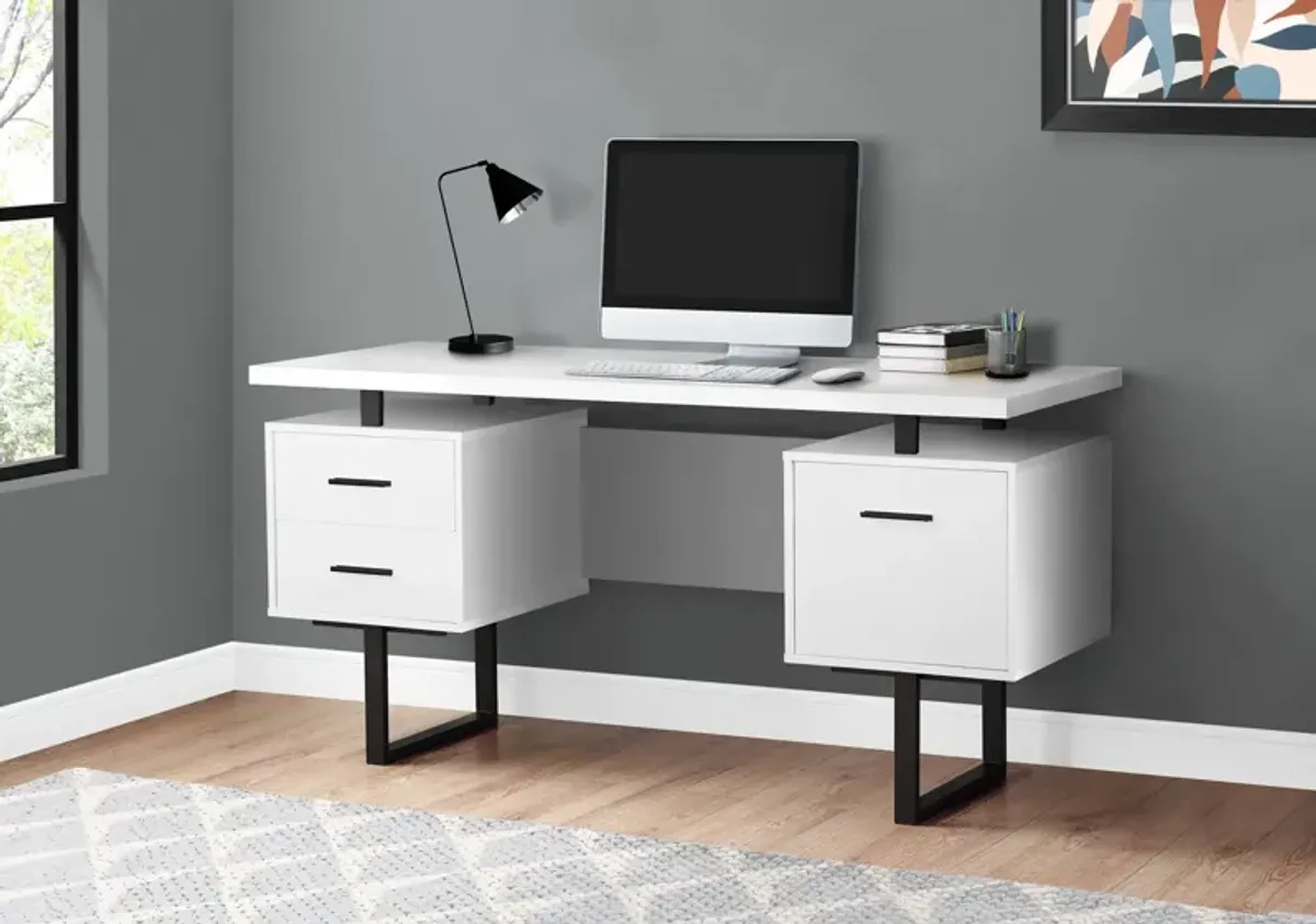 Cleveland Desk - White