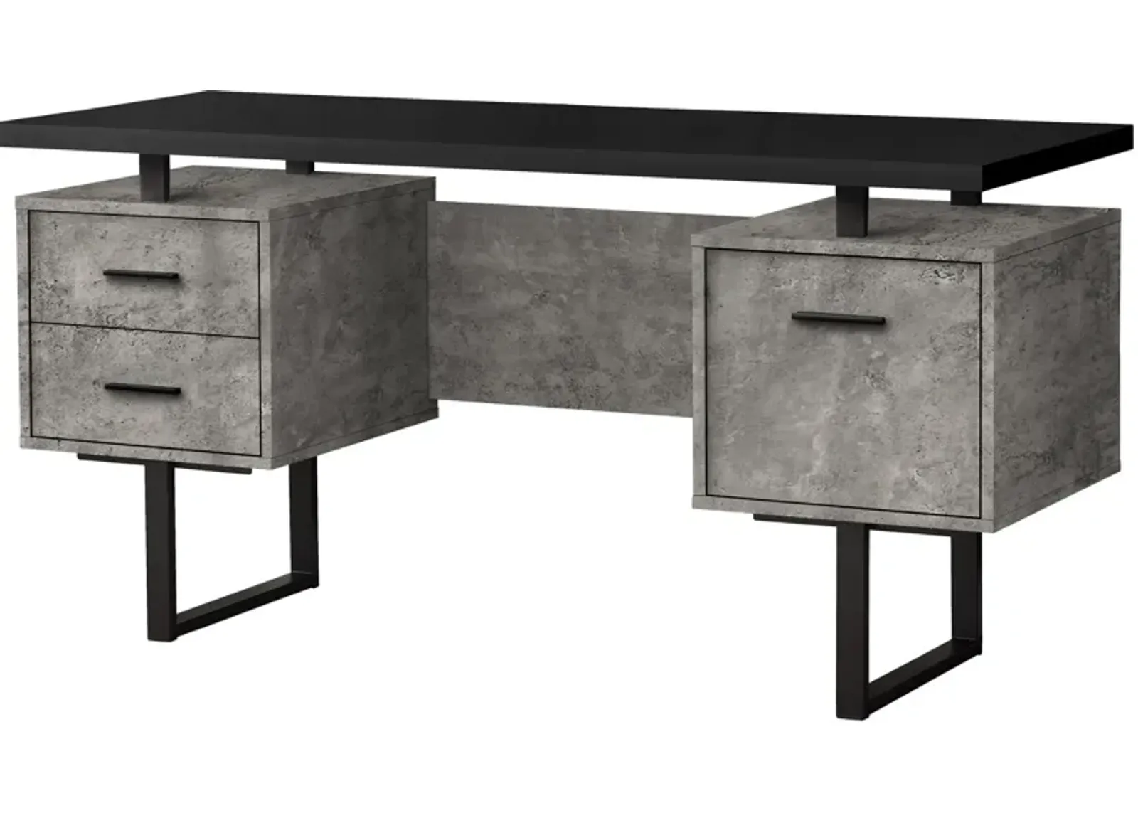 Cleveland Desk - Black/Gray