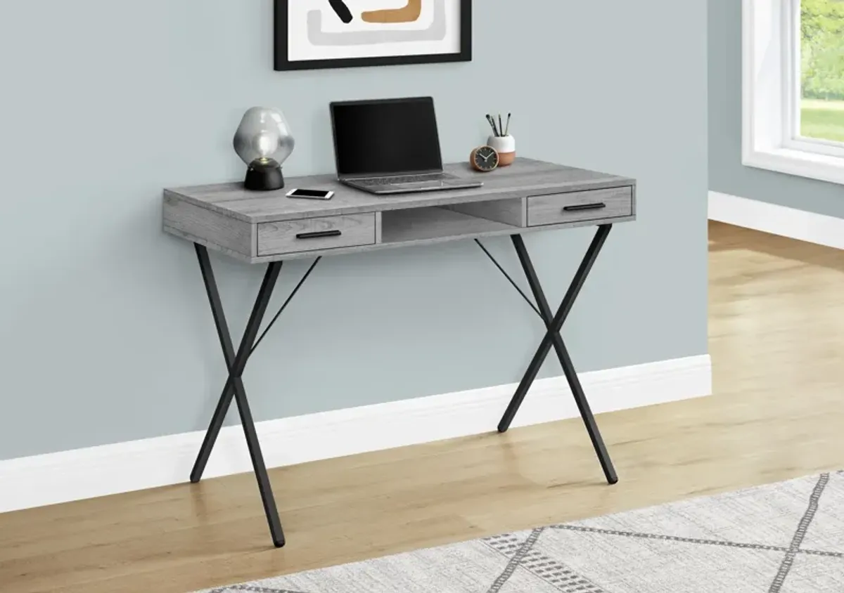 Manuel Desk - Gray