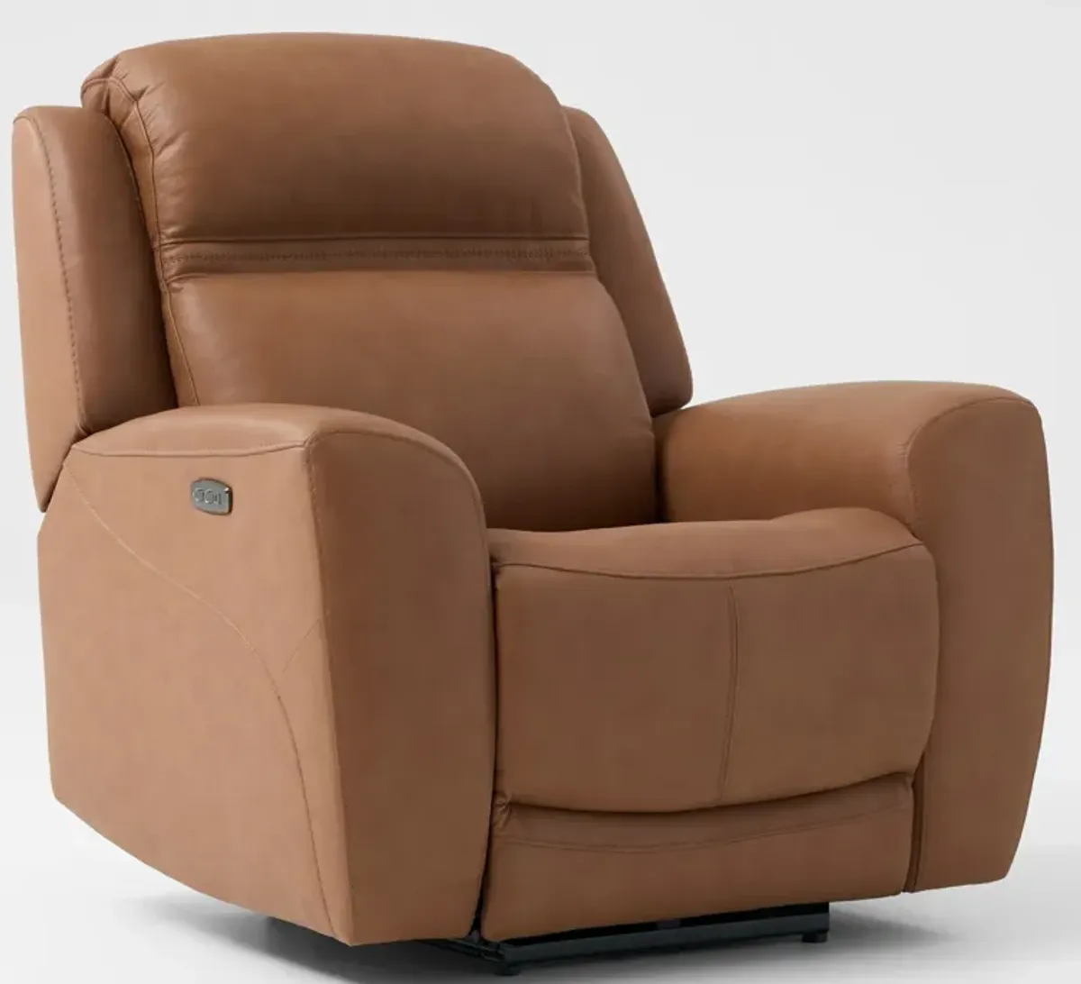 Kenyon Dual-Power Reclining Sofa and Recliner Set - Tan