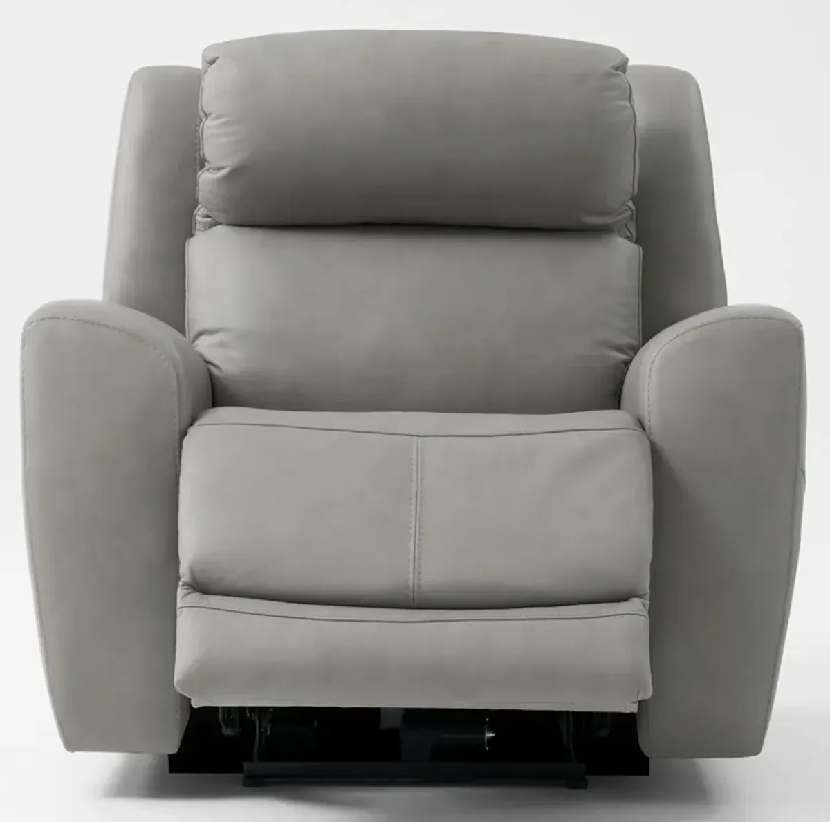 Kenyon Dual-Power Reclining Sofa and Recliner Set - Light Gray