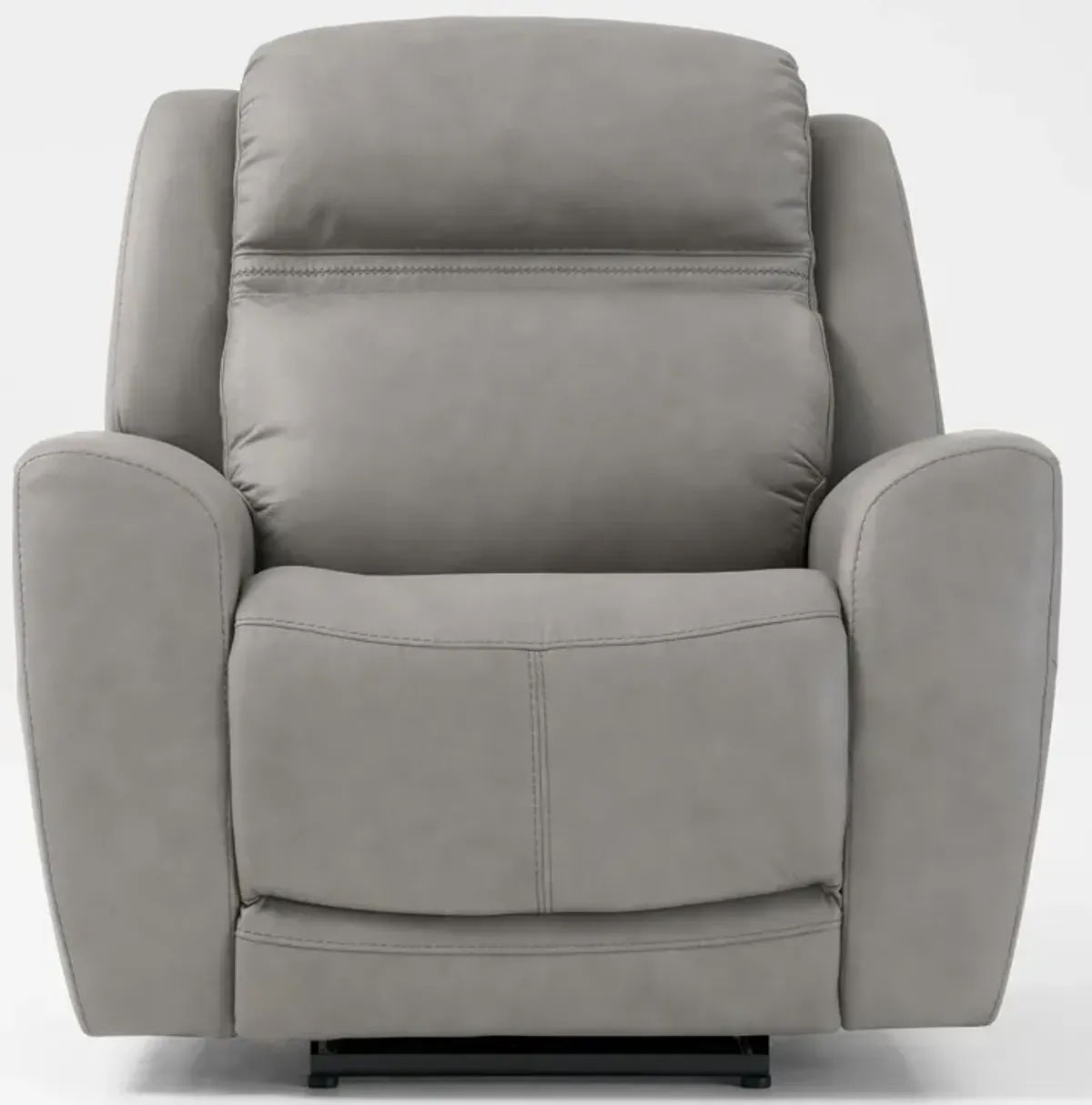 Kenyon Manual Recliner - Light Gray