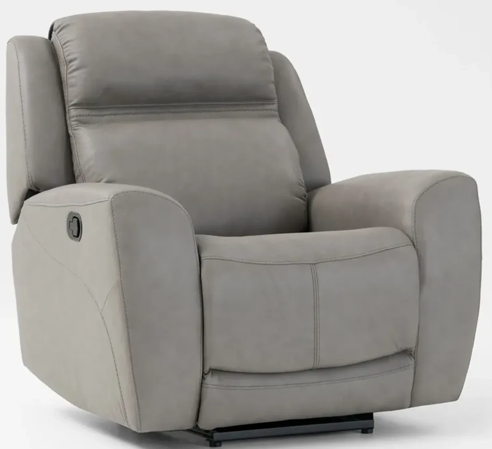 Kenyon Manual Recliner - Light Gray