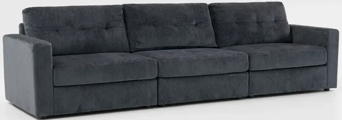 Martino 3-Piece Sofa - Midnight