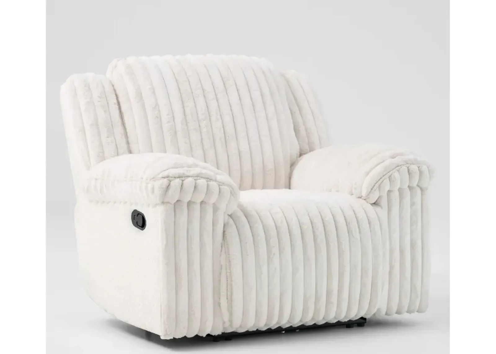 Rafi Manual Recliner - White