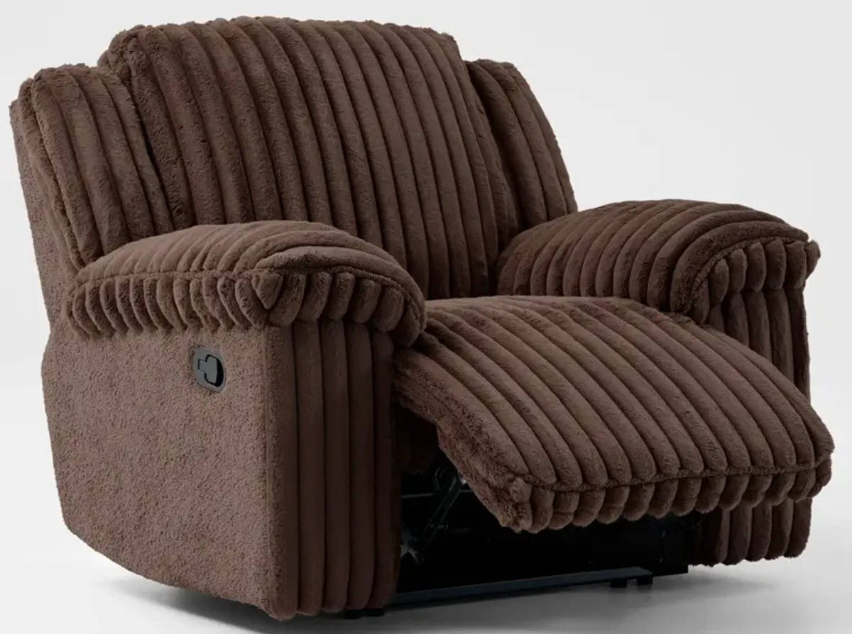 Rafi Manual Recliner - Espresso